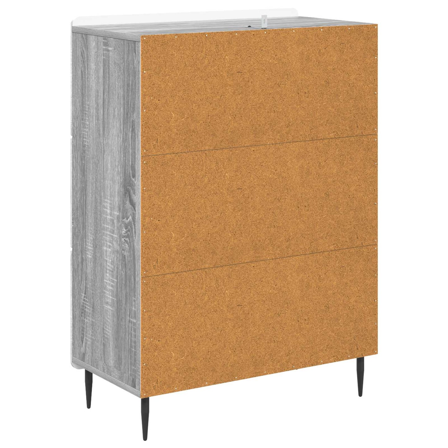 Ladenkast Grijs sonoma 66 x 34,5 x 92 cm Bewerkt hout is nu te koop bij PeponiXL, paradijselijk wonen!