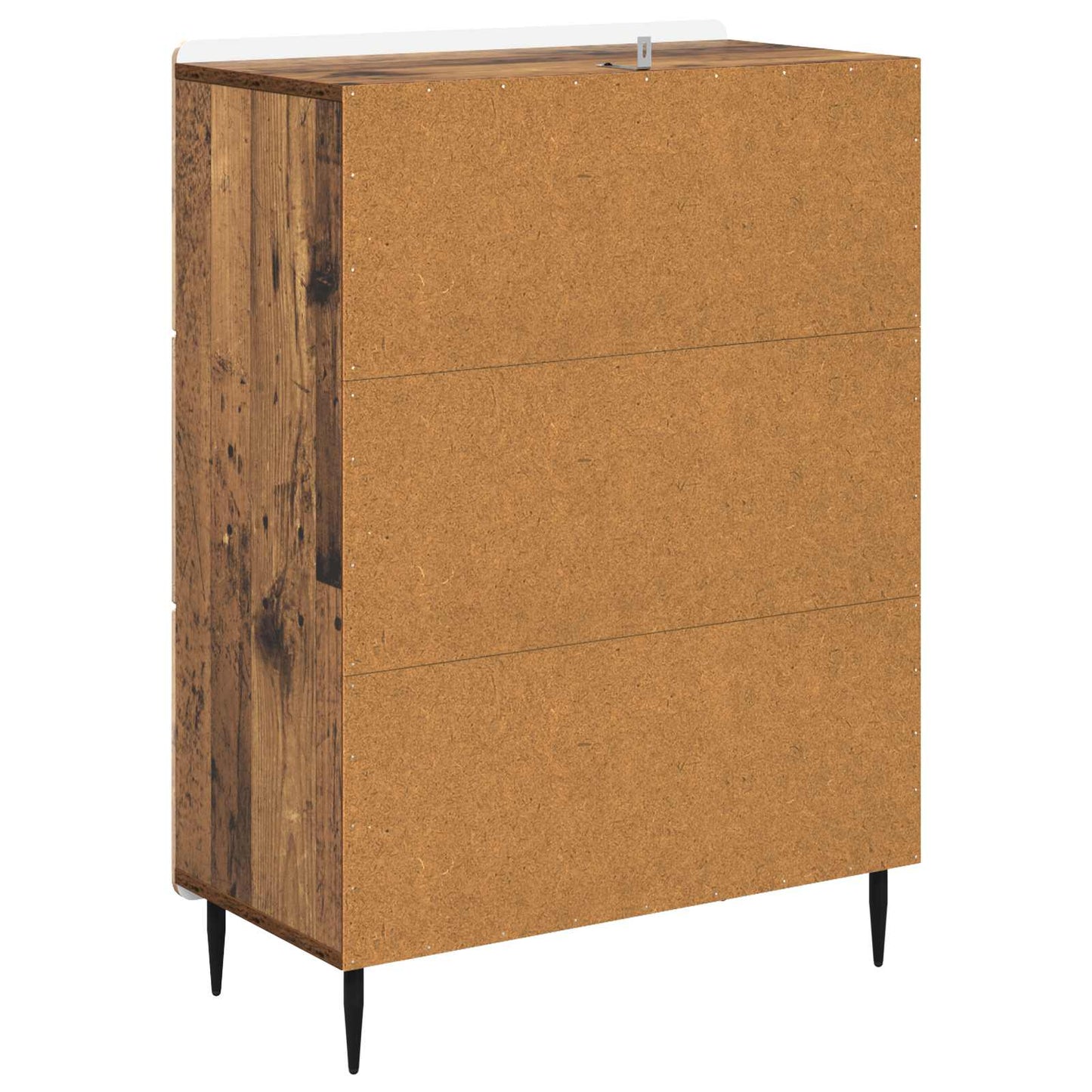 Ladenkast Oud hout 66 x 34,5 x 92 cm Bewerkt hout is nu te koop bij PeponiXL, paradijselijk wonen!