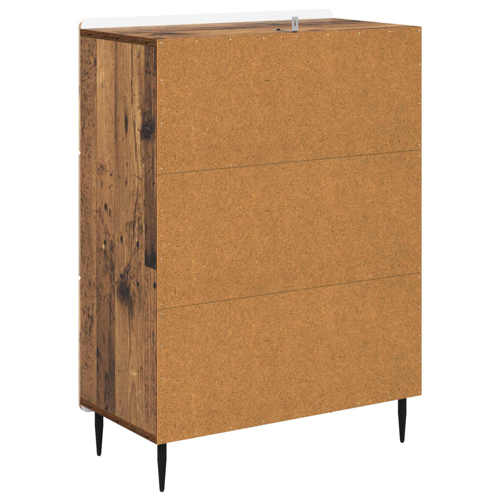 Ladenkast Oud hout 66 x 34,5 x 92 cm Bewerkt hout is nu te koop bij PeponiXL, paradijselijk wonen!
