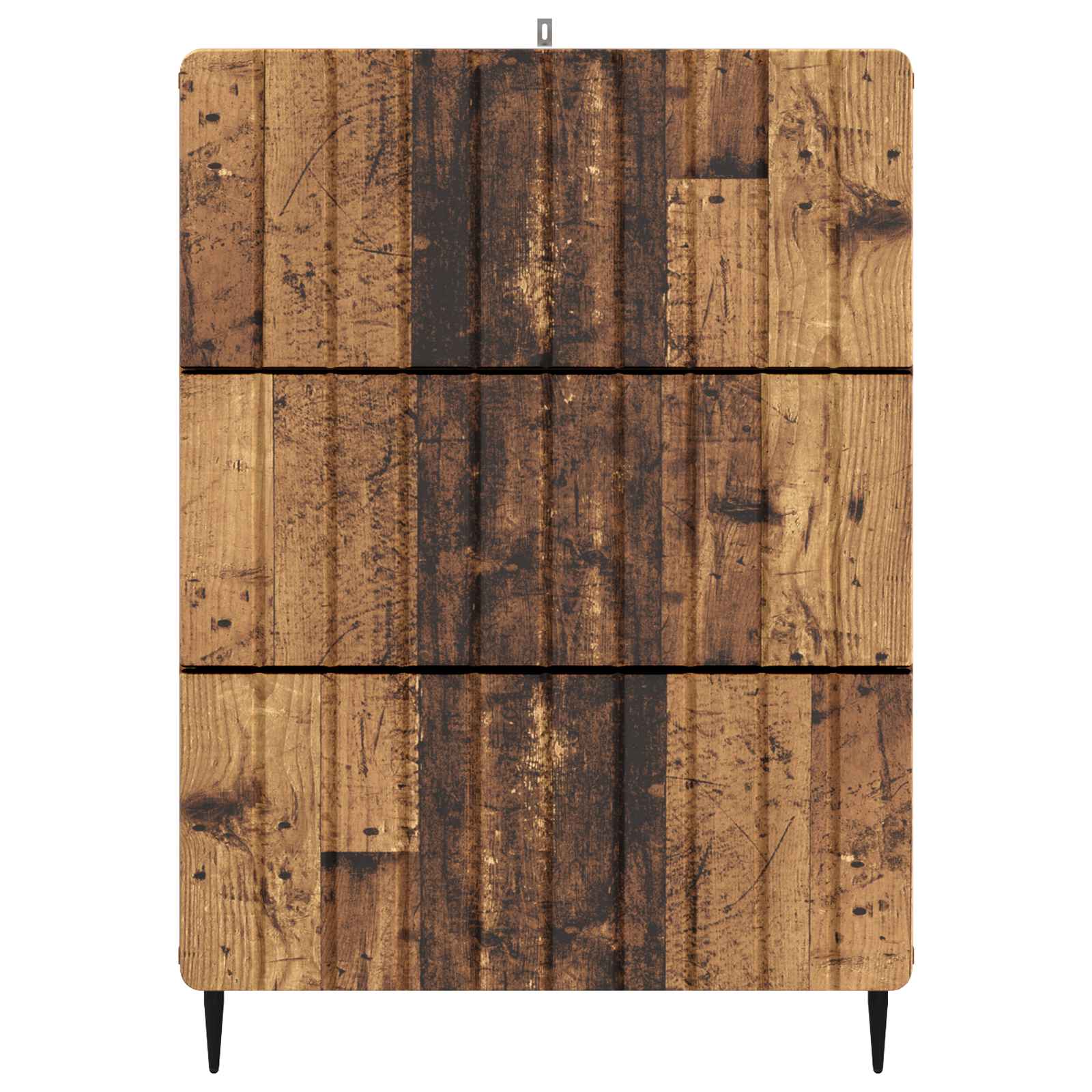 Ladenkast Oud hout 66 x 34,5 x 92 cm Bewerkt hout is nu te koop bij PeponiXL, paradijselijk wonen!