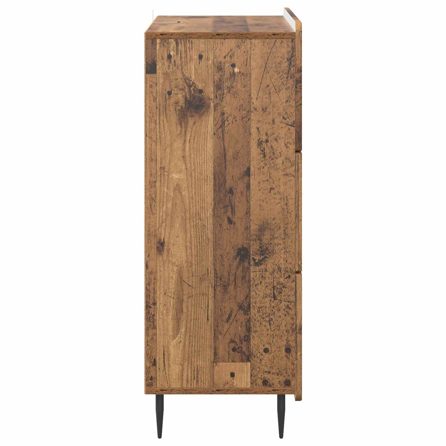 Ladenkast Oud hout 66 x 34,5 x 92 cm Bewerkt hout is nu te koop bij PeponiXL, paradijselijk wonen!