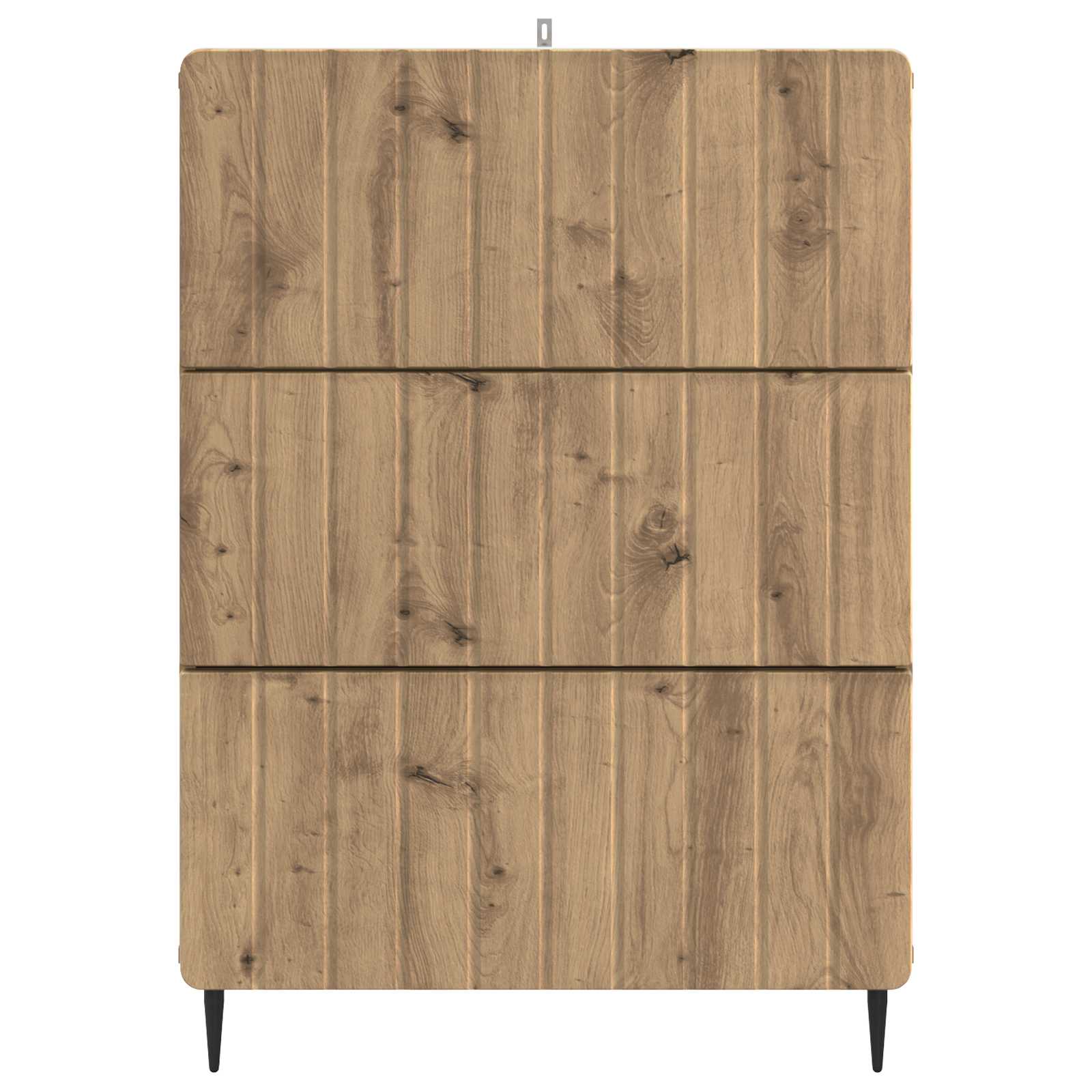 Ladenkast Artisanaal eiken 66 x 34,5 x 92 cm Bewerkt hout is nu te koop bij PeponiXL, paradijselijk wonen!