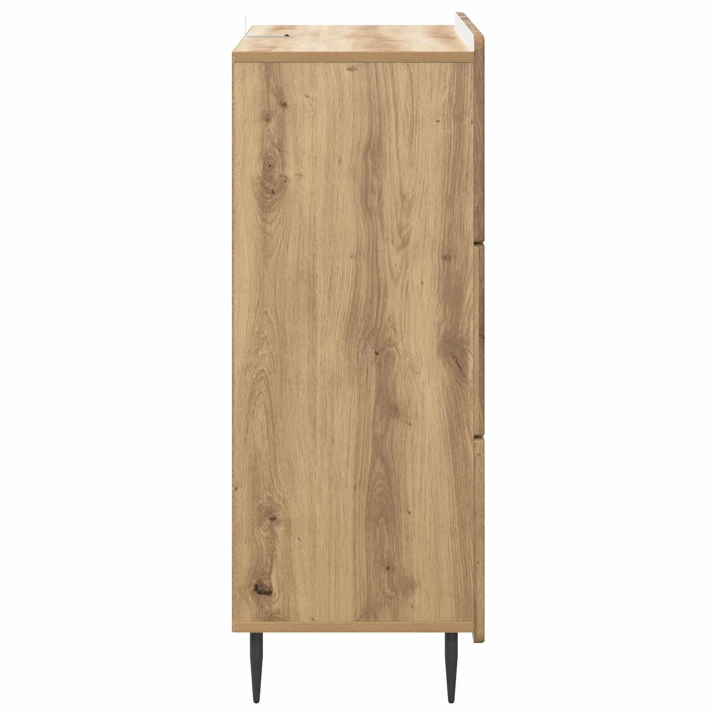 Ladenkast Artisanaal eiken 66 x 34,5 x 92 cm Bewerkt hout is nu te koop bij PeponiXL, paradijselijk wonen!