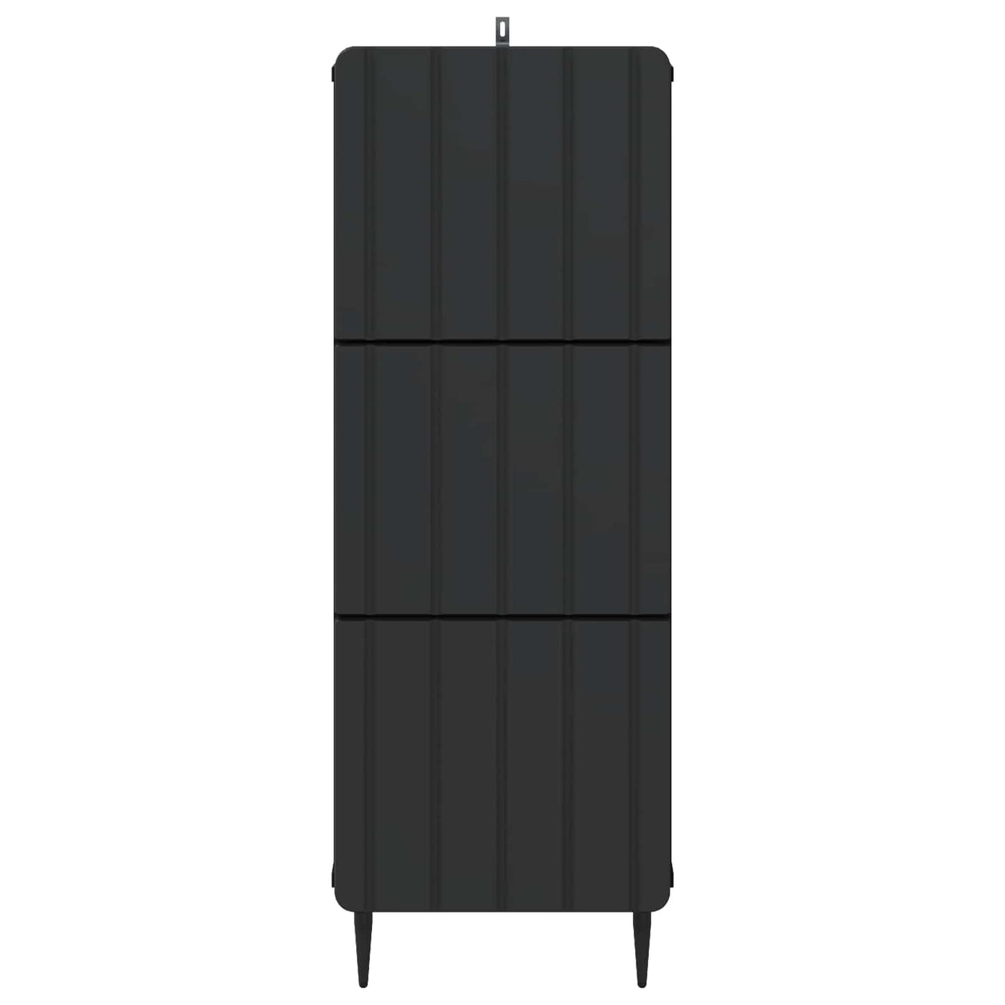 Ladenkast Zwart 33 x 34,5 x 92 cm Bewerkt hout is nu te koop bij PeponiXL, paradijselijk wonen!