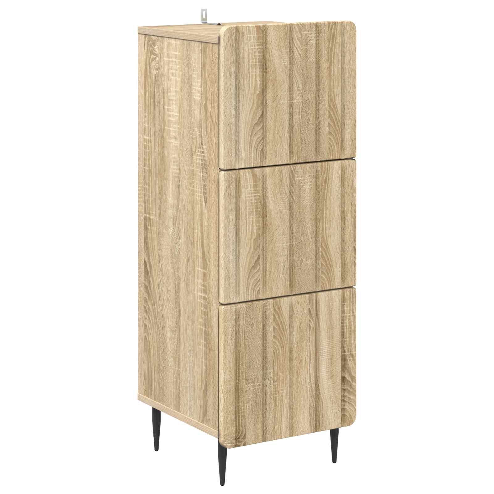 Ladenkast Sonoma Eiken 33 x 34,5 x 92 cm Bewerkt hout is nu te koop bij PeponiXL, paradijselijk wonen!