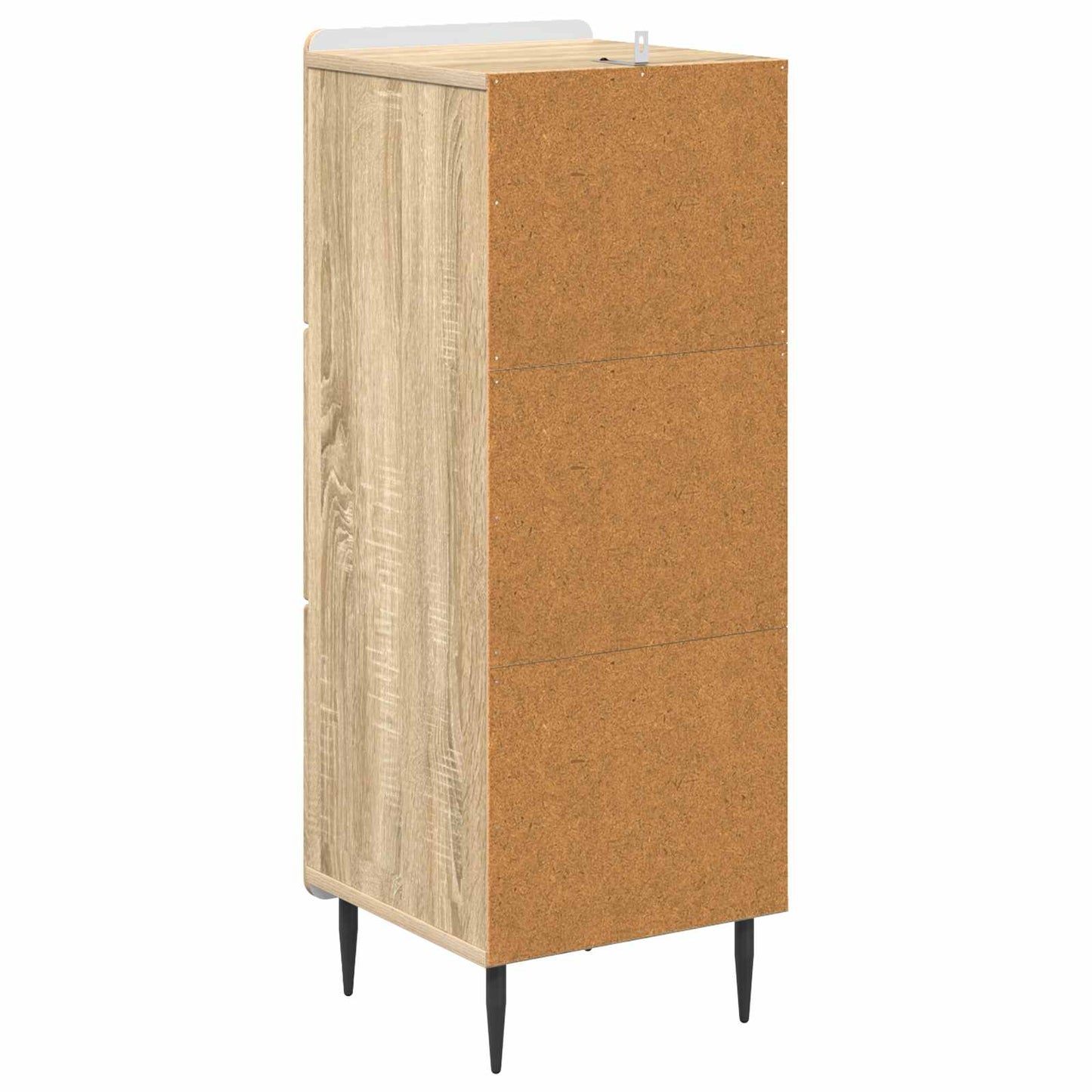 Ladenkast Sonoma Eiken 33 x 34,5 x 92 cm Bewerkt hout is nu te koop bij PeponiXL, paradijselijk wonen!
