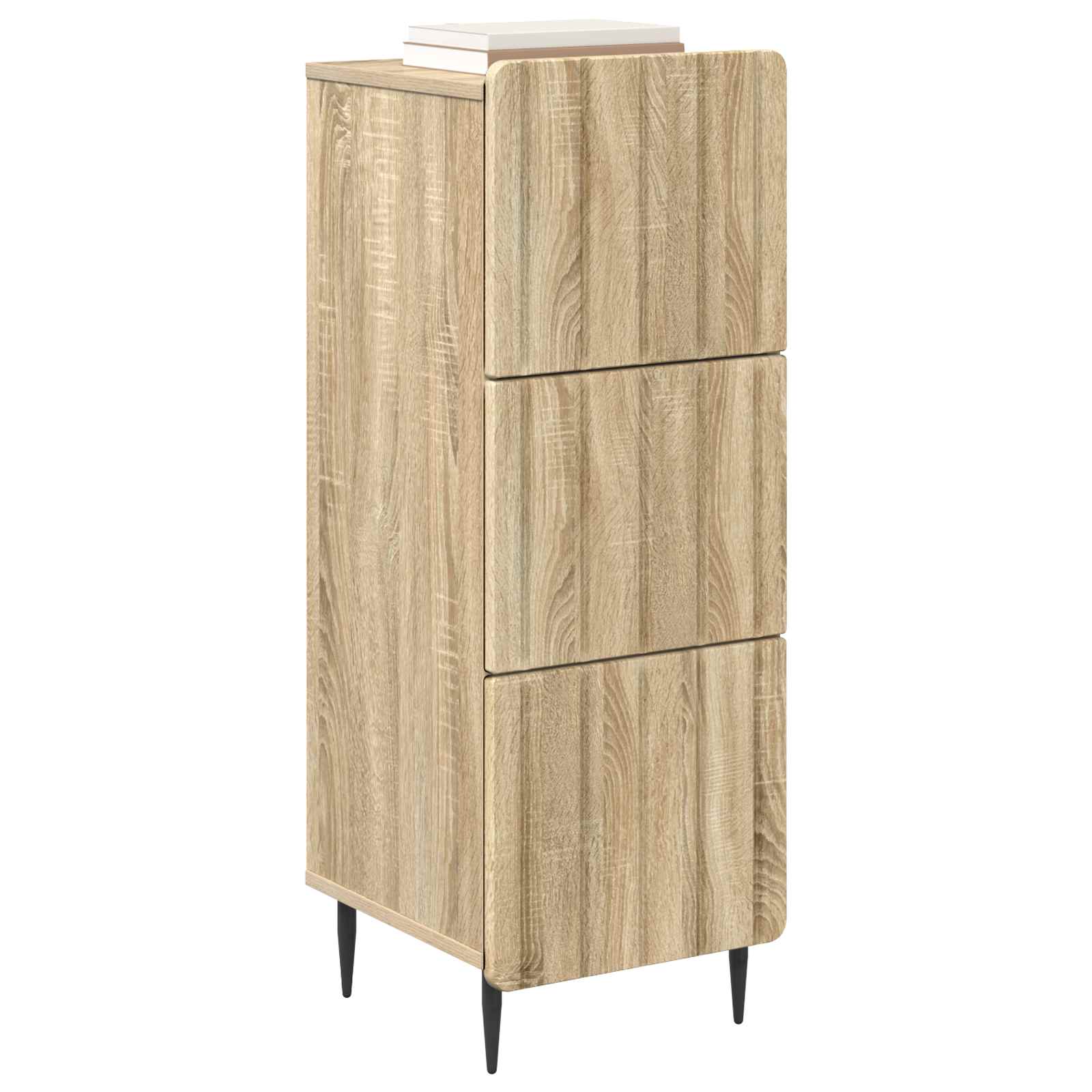 Ladenkast Sonoma Eiken 33 x 34,5 x 92 cm Bewerkt hout is nu te koop bij PeponiXL, paradijselijk wonen!
