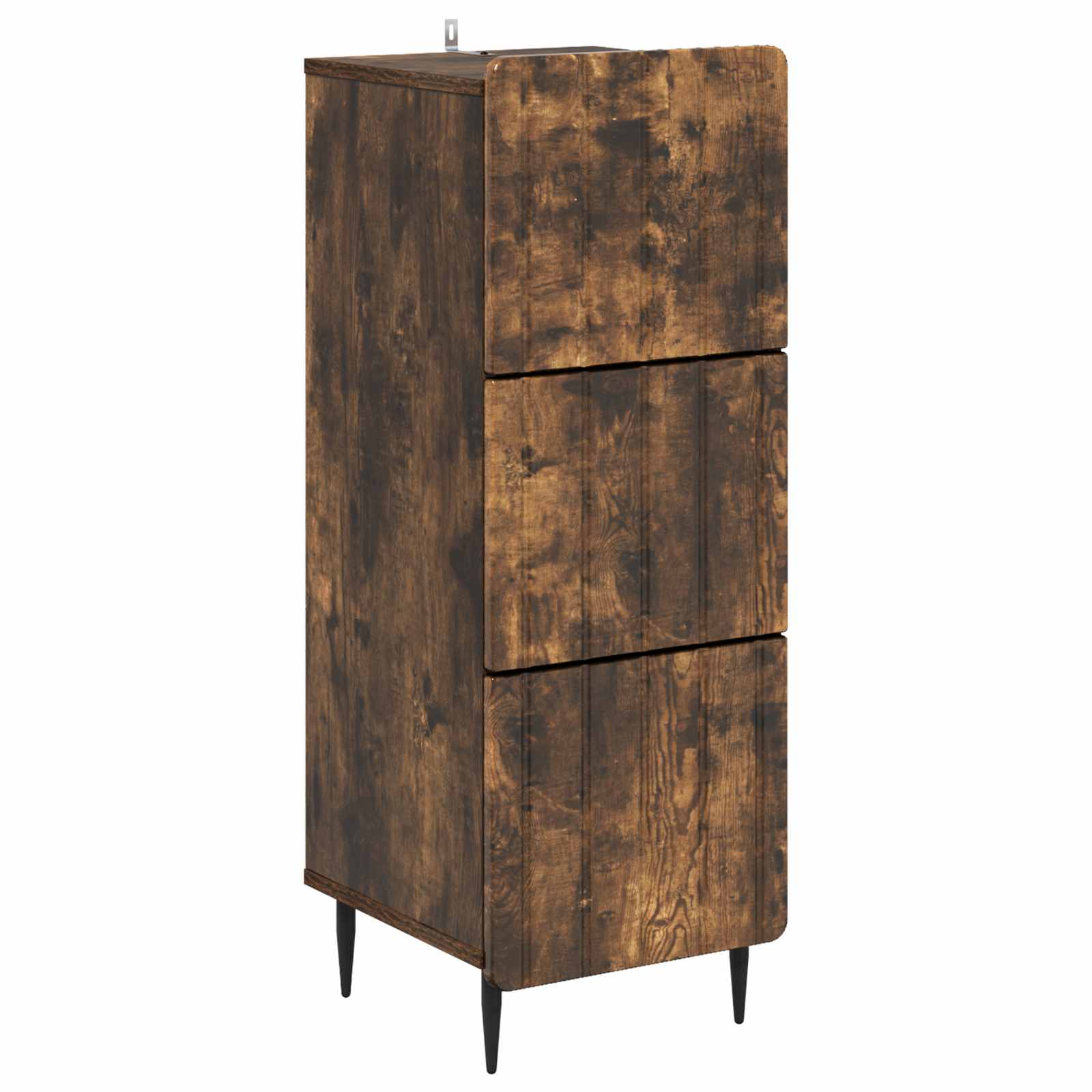Ladenkast Gerookt eiken 33 x 34,5 x 92 cm Bewerkt hout is nu te koop bij PeponiXL, paradijselijk wonen!