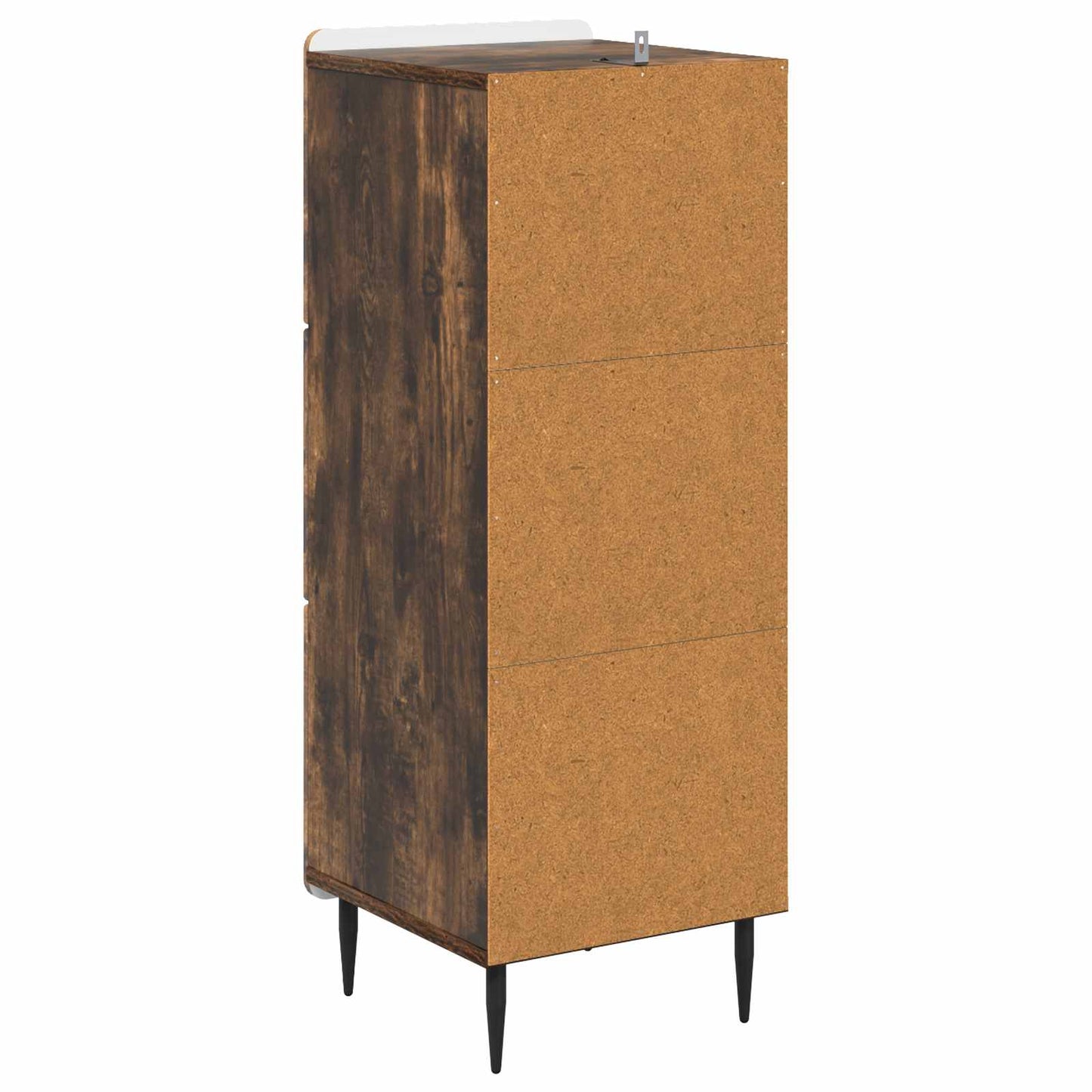 Ladenkast Gerookt eiken 33 x 34,5 x 92 cm Bewerkt hout is nu te koop bij PeponiXL, paradijselijk wonen!