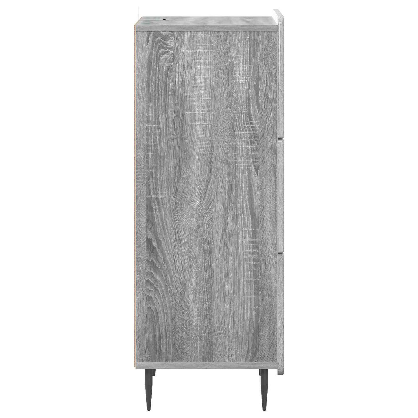 Ladenkast Grijs sonoma 33 x 34,5 x 92 cm Bewerkt hout is nu te koop bij PeponiXL, paradijselijk wonen!