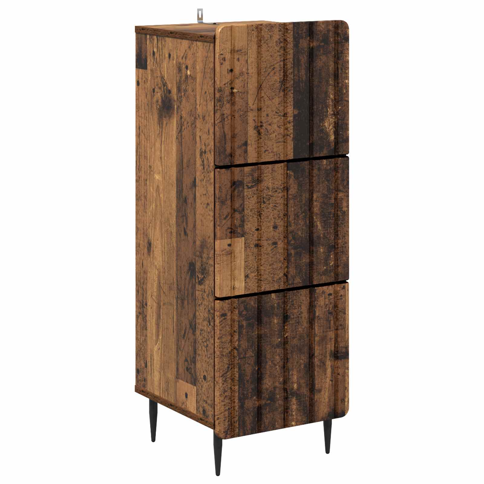 Ladenkast Oud hout 33 x 34,5 x 92 cm Bewerkt hout is nu te koop bij PeponiXL, paradijselijk wonen!