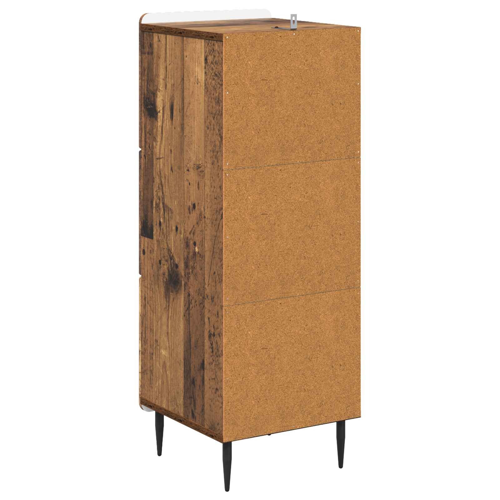 Ladenkast Oud hout 33 x 34,5 x 92 cm Bewerkt hout is nu te koop bij PeponiXL, paradijselijk wonen!