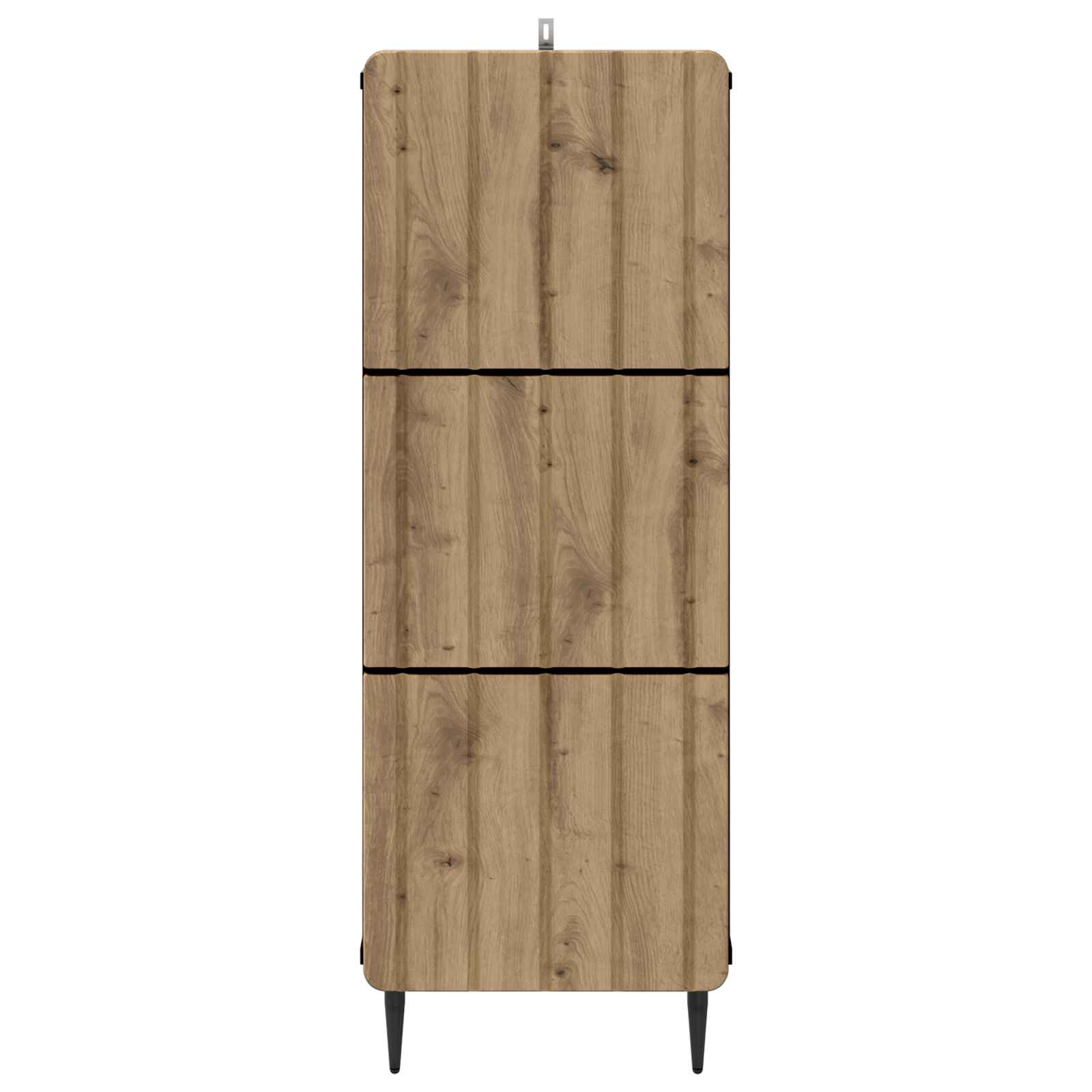 Ladenkast Artisanaal eiken 33 x 34,5 x 92 cm Bewerkt hout is nu te koop bij PeponiXL, paradijselijk wonen!