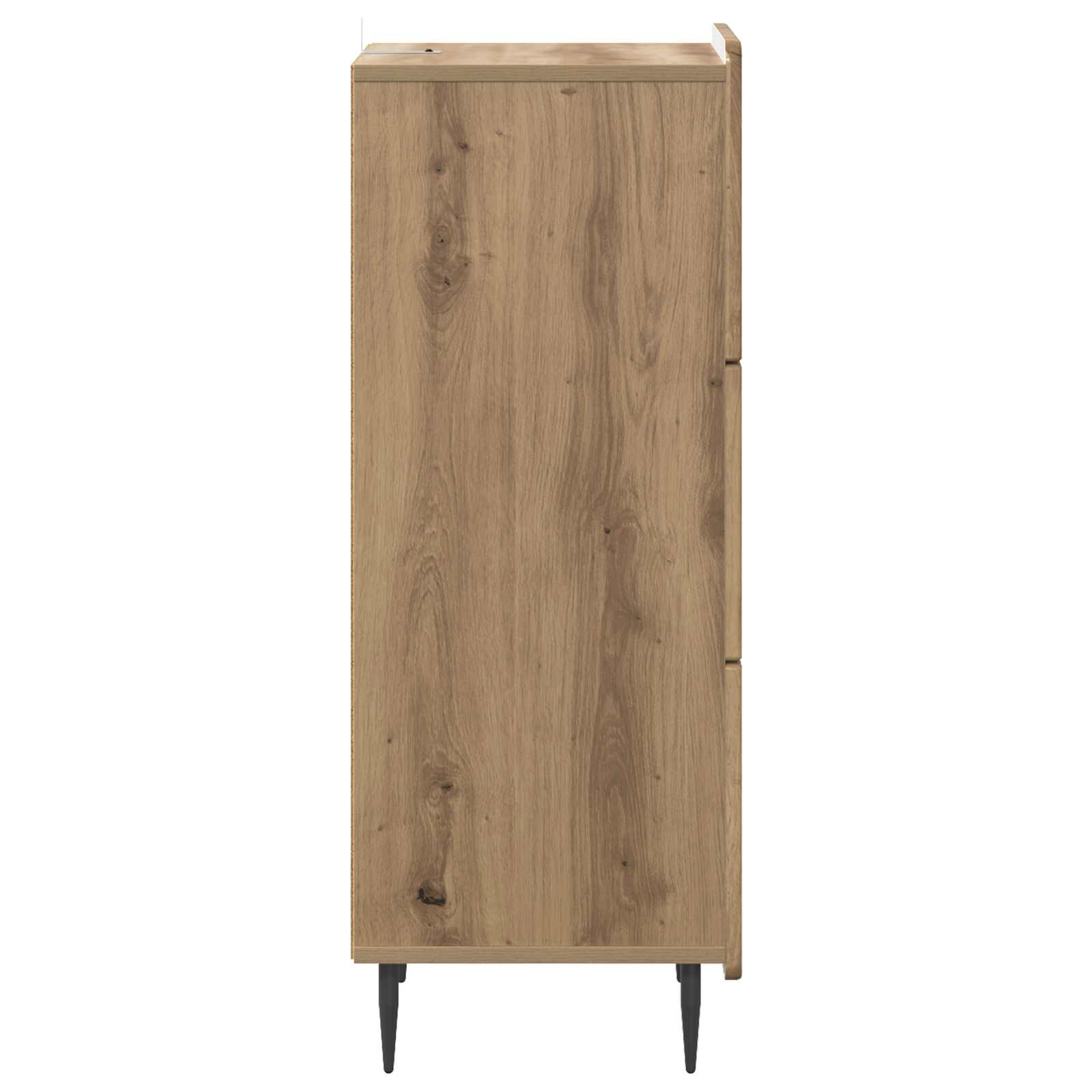 Ladenkast Artisanaal eiken 33 x 34,5 x 92 cm Bewerkt hout is nu te koop bij PeponiXL, paradijselijk wonen!