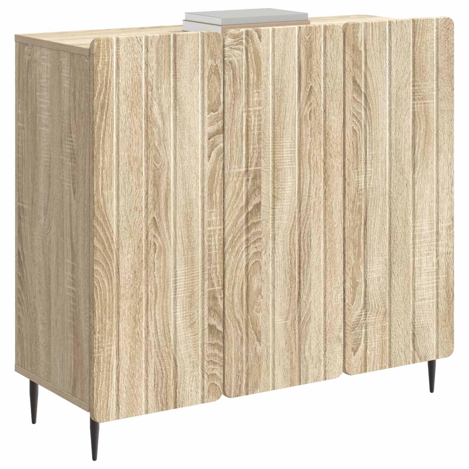 Dressoir Sonoma Eiken 89 x 34,5 x 82 cm Bewerkt hout is nu te koop bij PeponiXL, paradijselijk wonen!