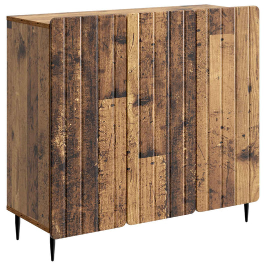 Dressoir Oud hout 89 x 34,5 x 82 cm Bewerkt hout is nu te koop bij PeponiXL, paradijselijk wonen!