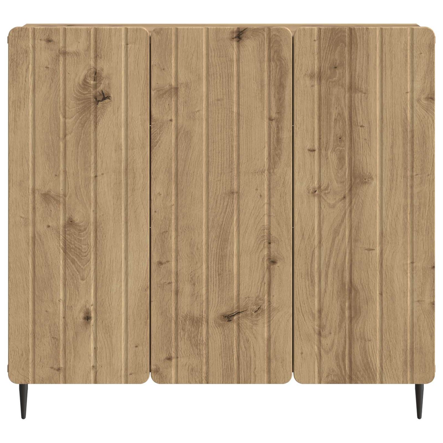 Dressoir Artisanaal eiken 89 x 34,5 x 82 cm Bewerkt hout is nu te koop bij PeponiXL, paradijselijk wonen!