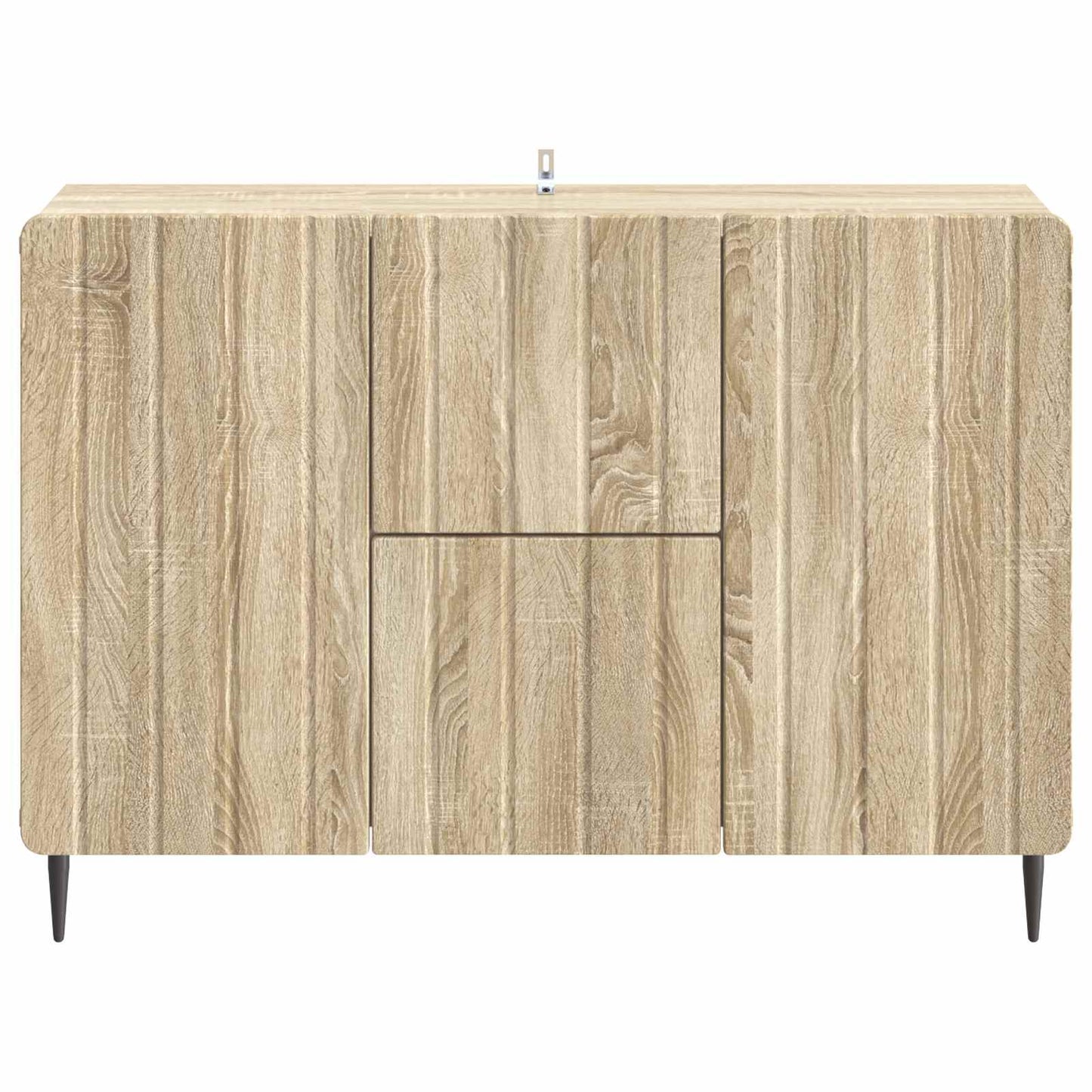 Dressoir met lade Sonoma Eiken 89 x 34,5 x 62 cm Bewerkt hout is nu te koop bij PeponiXL, paradijselijk wonen!