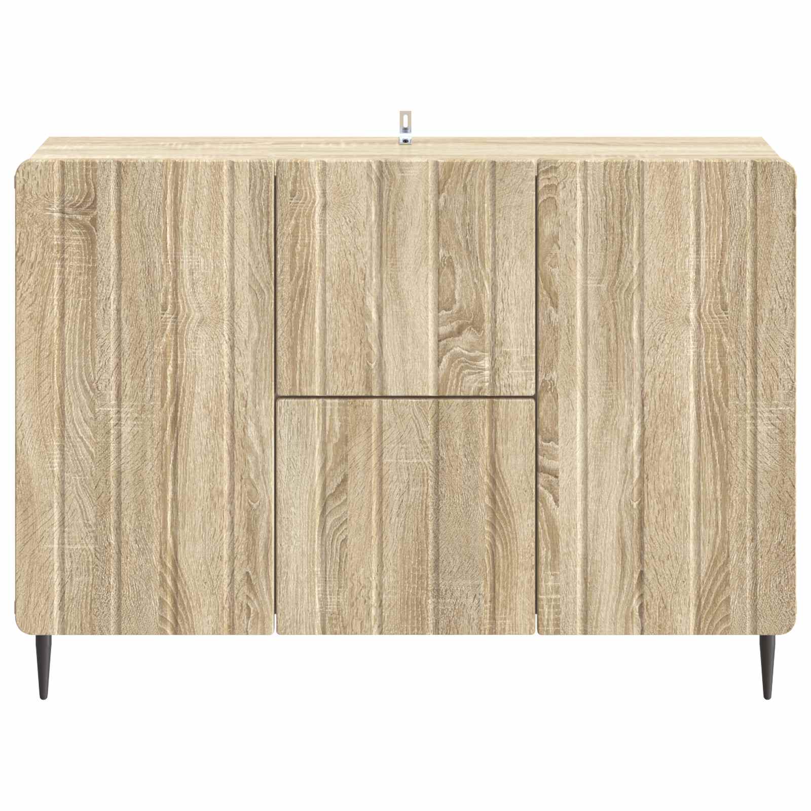 Dressoir met lade Sonoma Eiken 89 x 34,5 x 62 cm Bewerkt hout is nu te koop bij PeponiXL, paradijselijk wonen!