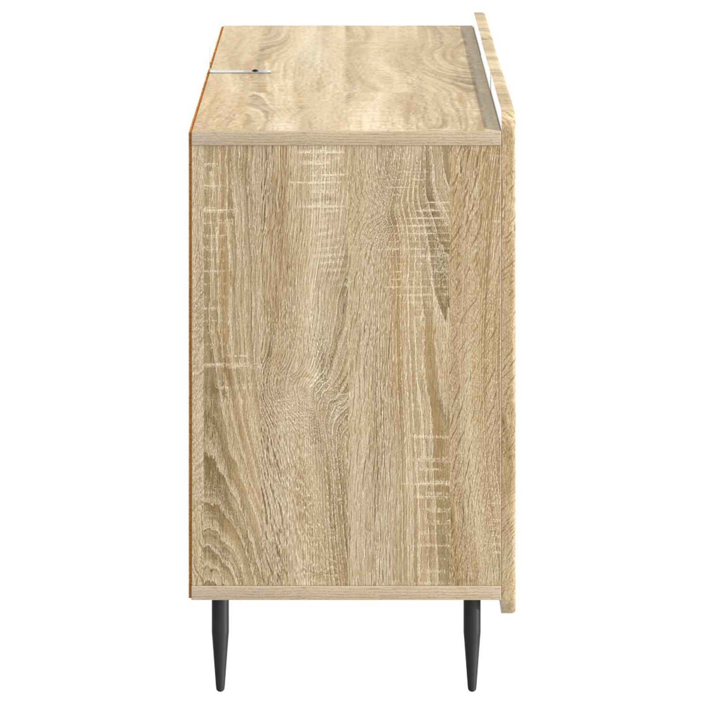 Dressoir met lade Sonoma Eiken 89 x 34,5 x 62 cm Bewerkt hout is nu te koop bij PeponiXL, paradijselijk wonen!