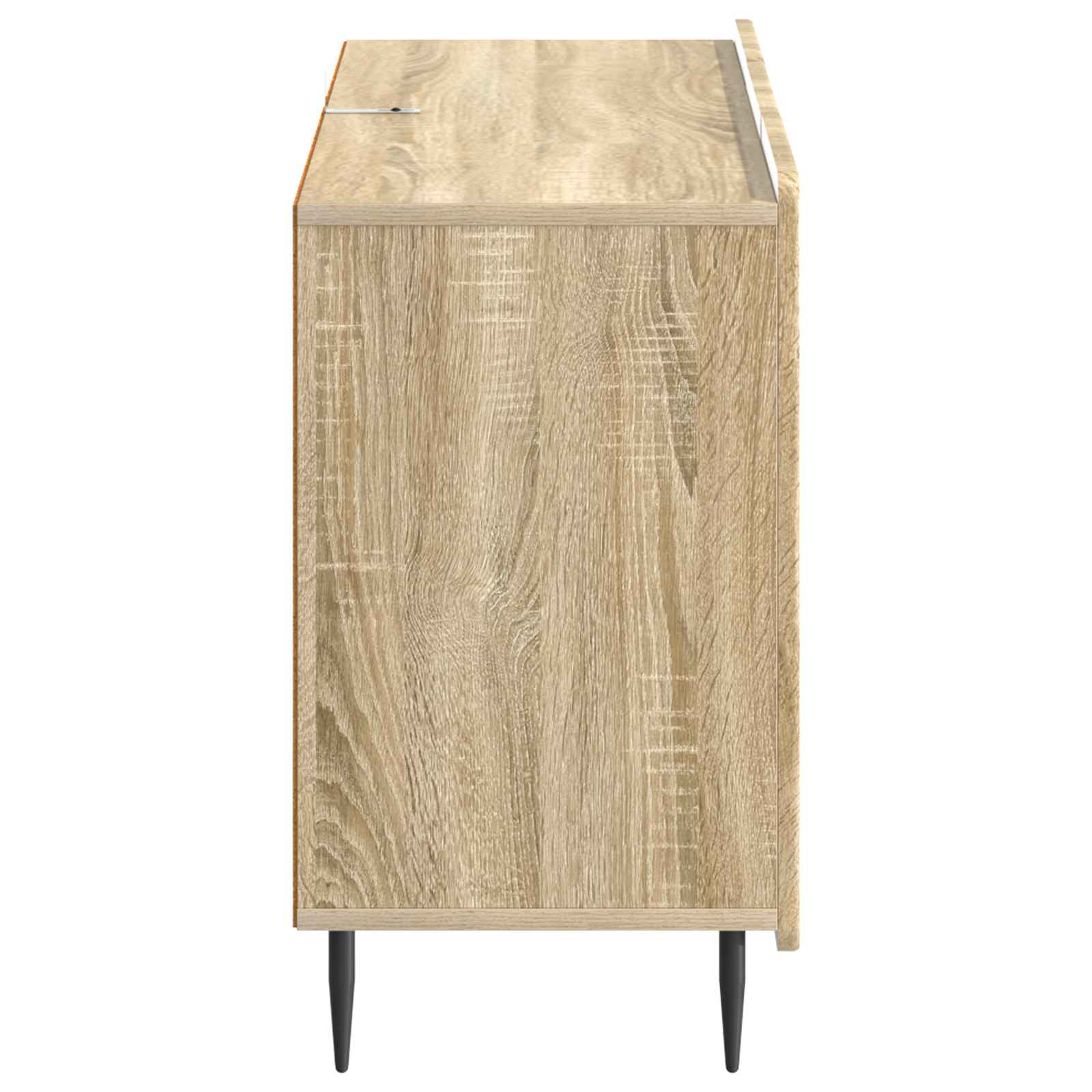 Dressoir met lade Sonoma Eiken 89 x 34,5 x 62 cm Bewerkt hout is nu te koop bij PeponiXL, paradijselijk wonen!