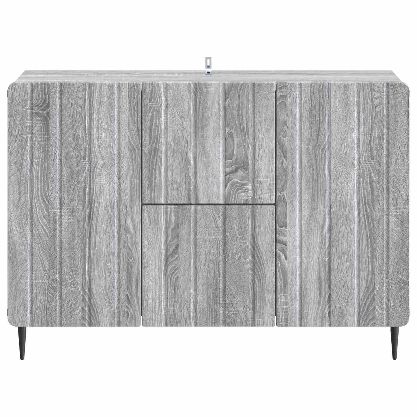 Dressoir met lade Grijs sonoma 89 x 34,5 x 62 cm Bewerkt hout is nu te koop bij PeponiXL, paradijselijk wonen!
