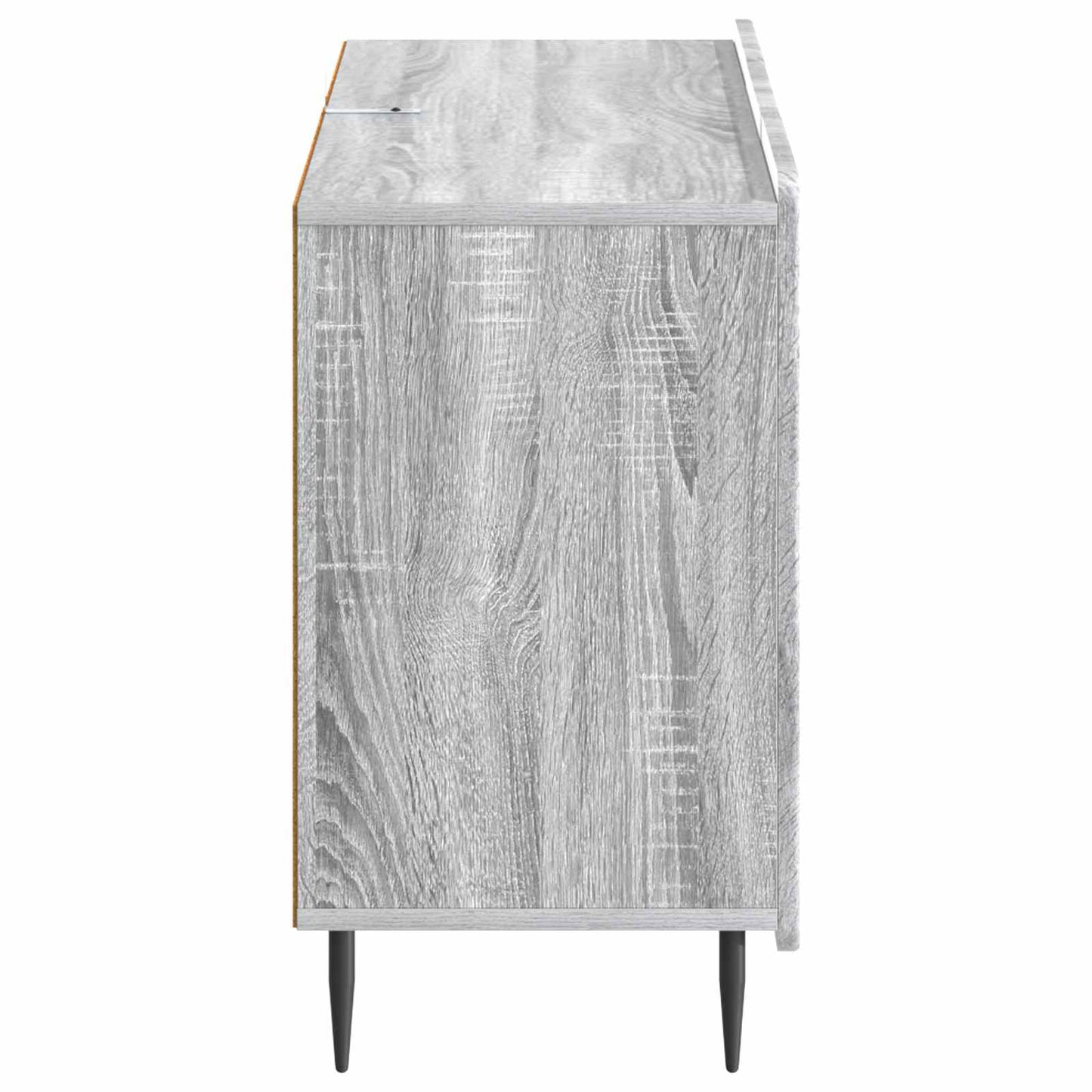 Dressoir met lade Grijs sonoma 89 x 34,5 x 62 cm Bewerkt hout is nu te koop bij PeponiXL, paradijselijk wonen!