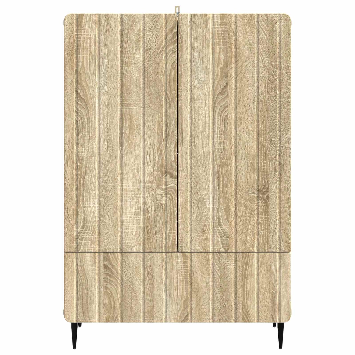 Dressoir met lade Sonoma Eiken 66 x 34,5 x 97 cm Bewerkt hout is nu te koop bij PeponiXL, paradijselijk wonen!