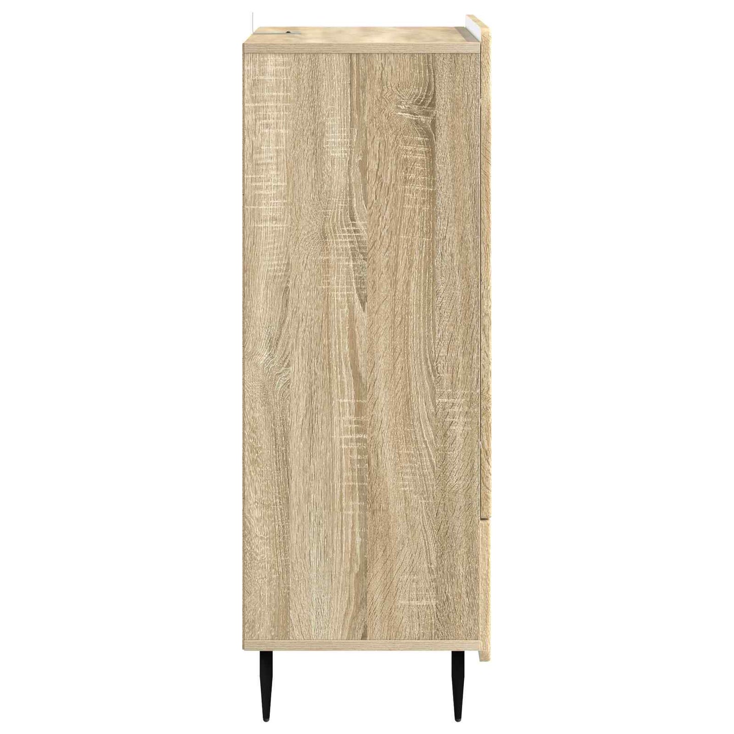 Dressoir met lade Sonoma Eiken 66 x 34,5 x 97 cm Bewerkt hout is nu te koop bij PeponiXL, paradijselijk wonen!