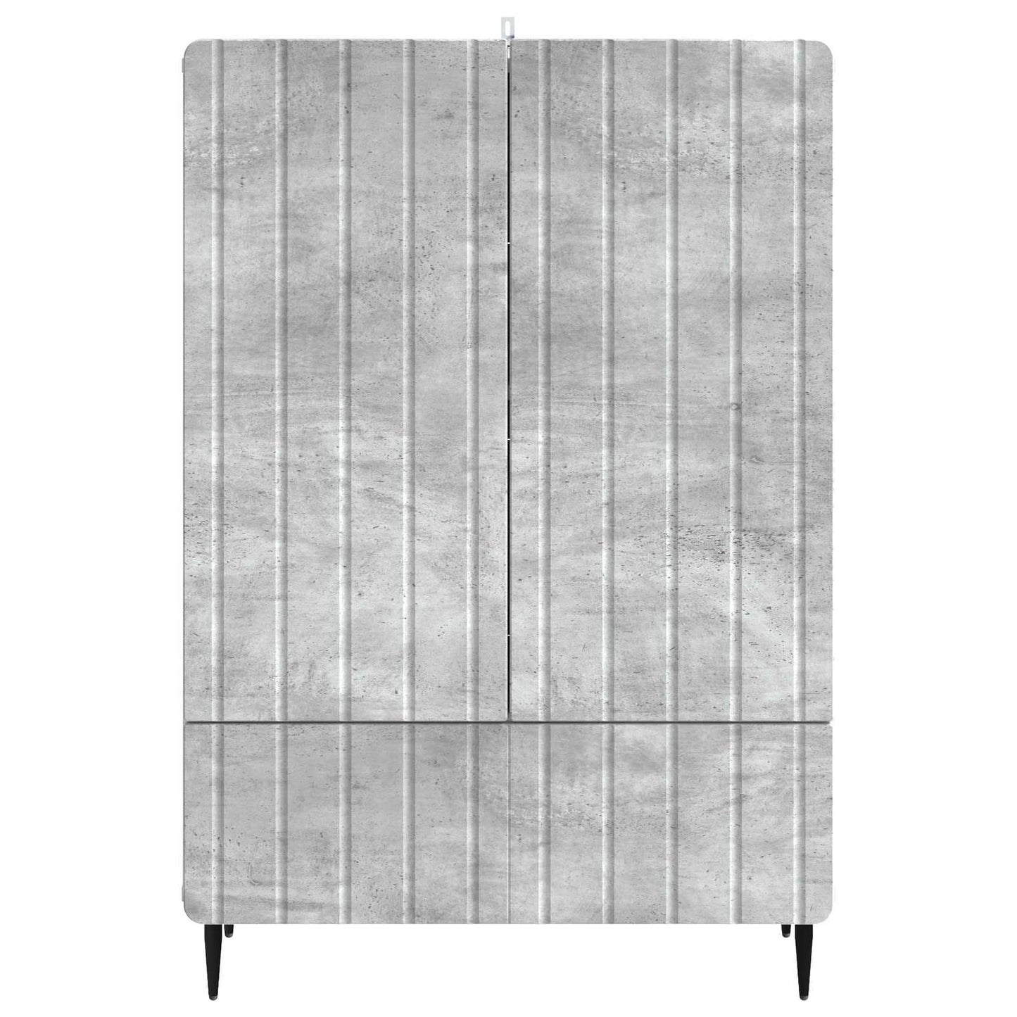 Dressoir met lade Betongrijs 66 x 34,5 x 97 cm Bewerkt hout is nu te koop bij PeponiXL, paradijselijk wonen!