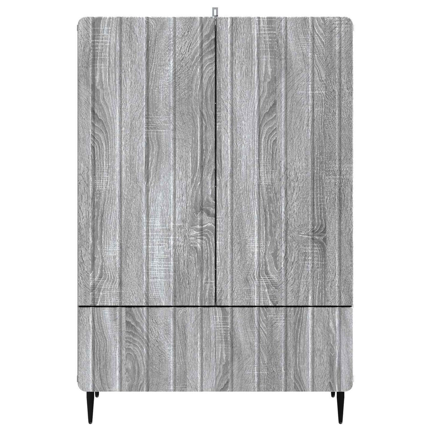 Dressoir met lade Grijs sonoma 66 x 34,5 x 97 cm Bewerkt hout is nu te koop bij PeponiXL, paradijselijk wonen!