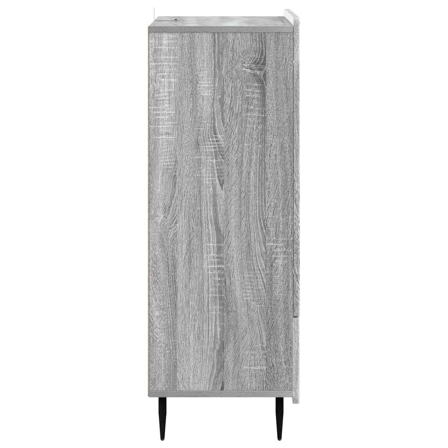 Dressoir met lade Grijs sonoma 66 x 34,5 x 97 cm Bewerkt hout is nu te koop bij PeponiXL, paradijselijk wonen!
