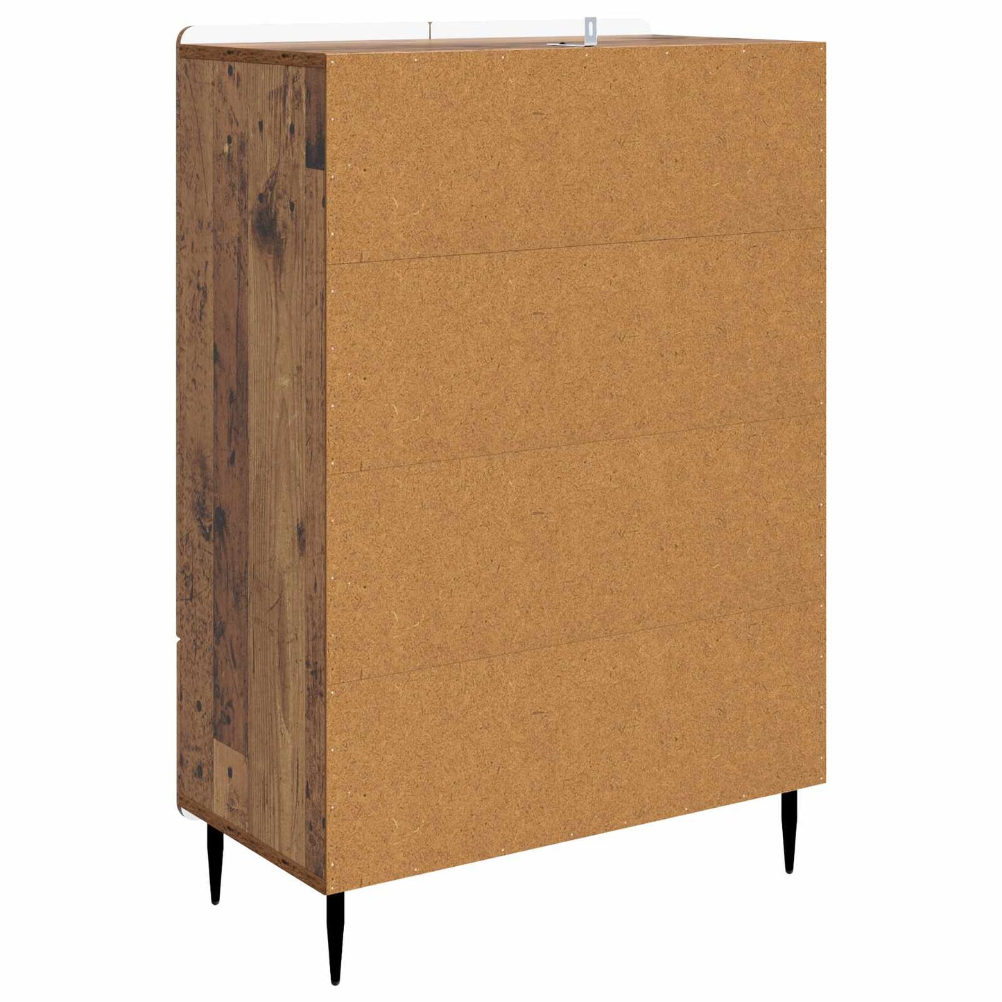 Dressoir met lade Oud hout 66 x 34,5 x 97 cm Bewerkt hout is nu te koop bij PeponiXL, paradijselijk wonen!