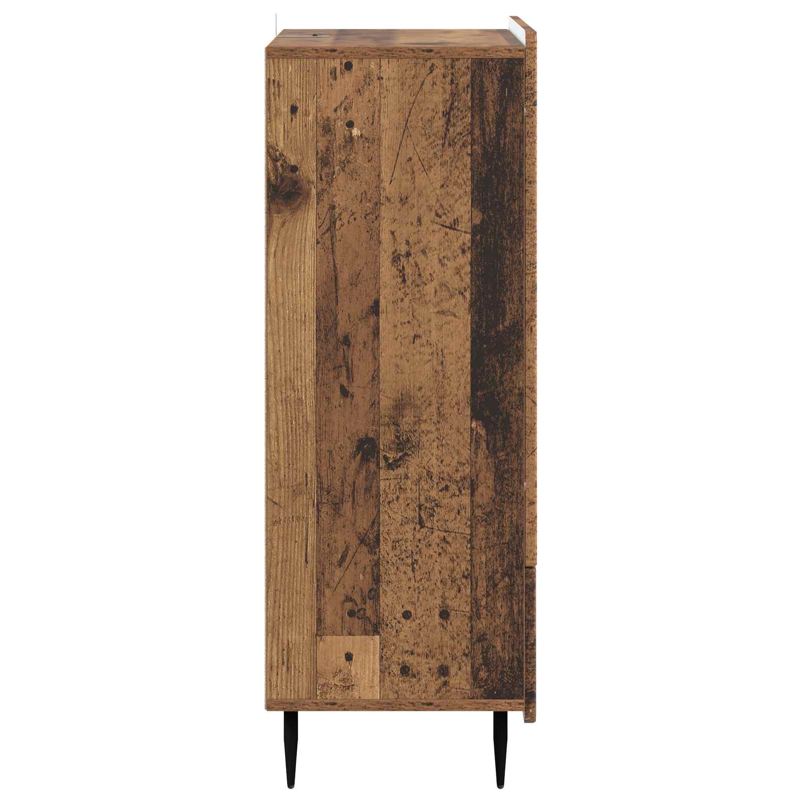 Dressoir met lade Oud hout 66 x 34,5 x 97 cm Bewerkt hout is nu te koop bij PeponiXL, paradijselijk wonen!