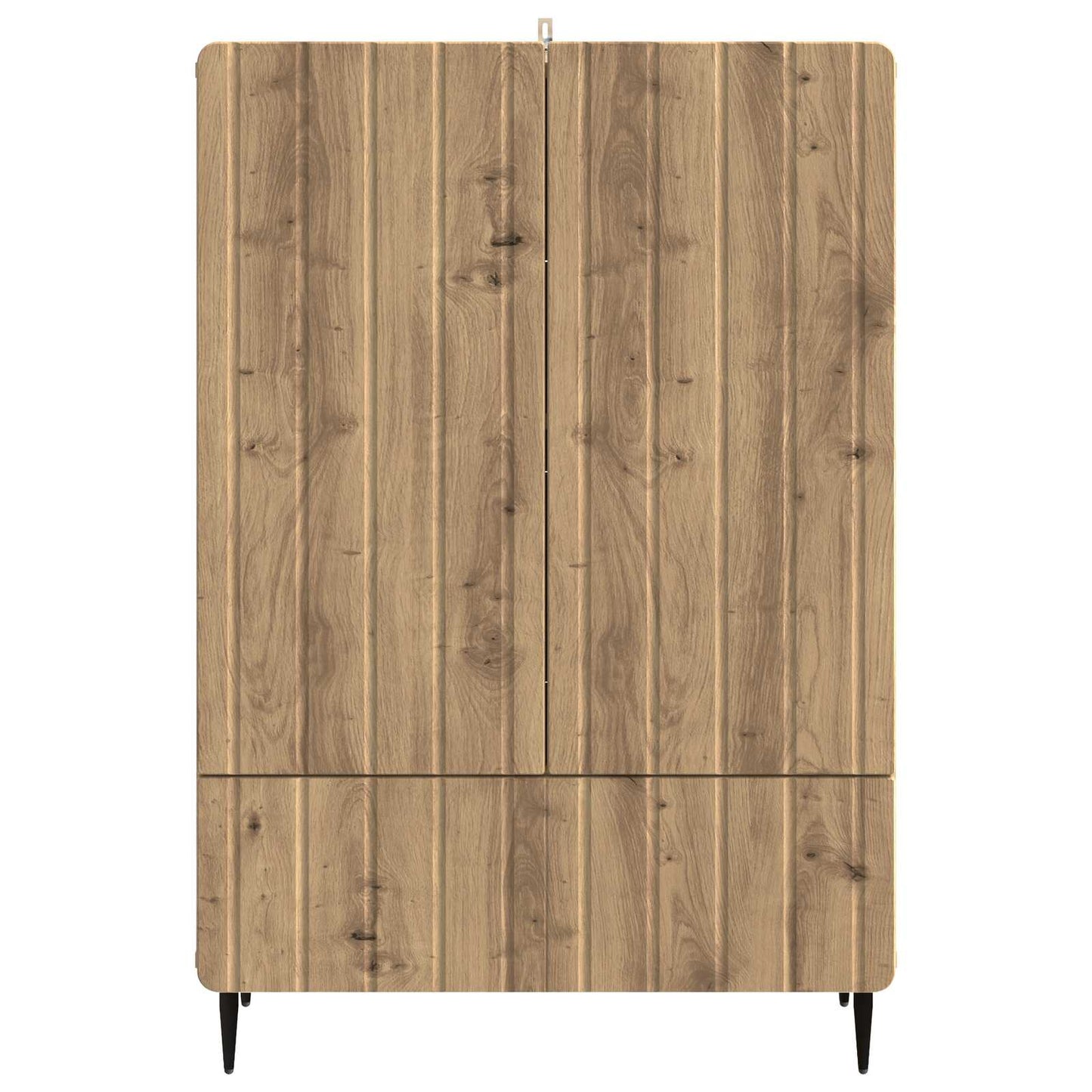 Dressoir Artisanaal eiken 66 x 34,5 x 97 cm Bewerkt hout is nu te koop bij PeponiXL, paradijselijk wonen!