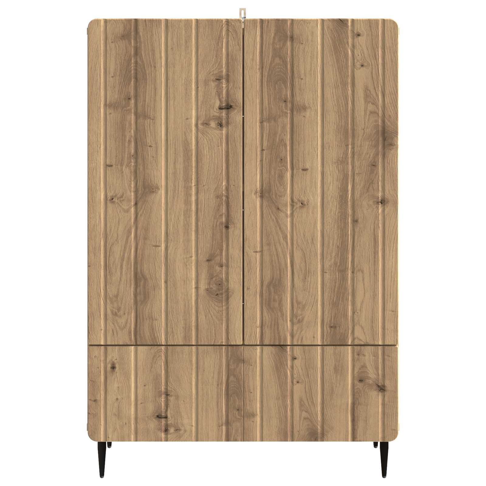 Dressoir Artisanaal eiken 66 x 34,5 x 97 cm Bewerkt hout is nu te koop bij PeponiXL, paradijselijk wonen!