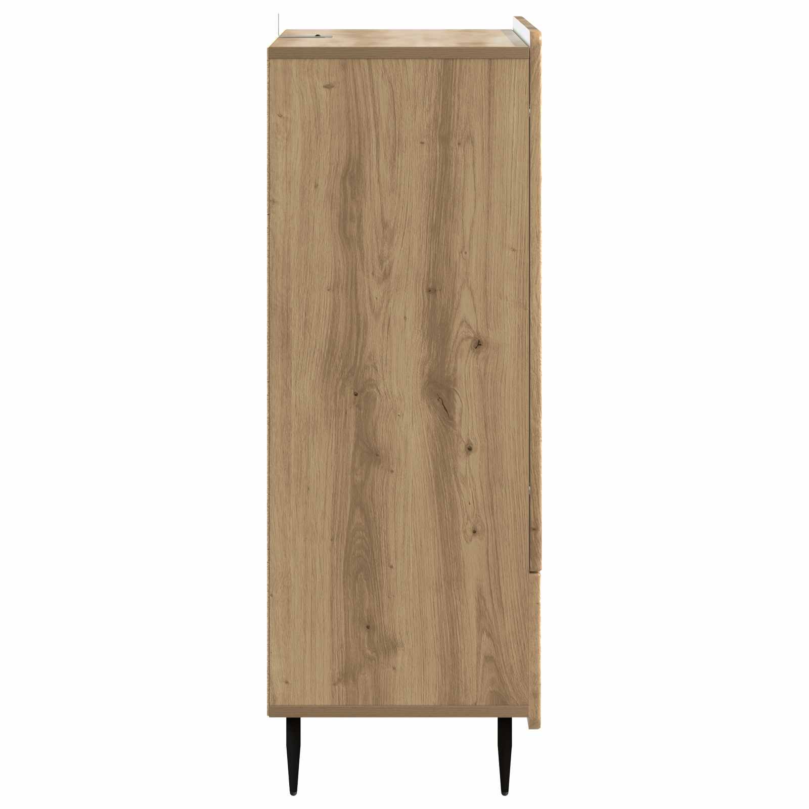 Dressoir Artisanaal eiken 66 x 34,5 x 97 cm Bewerkt hout is nu te koop bij PeponiXL, paradijselijk wonen!