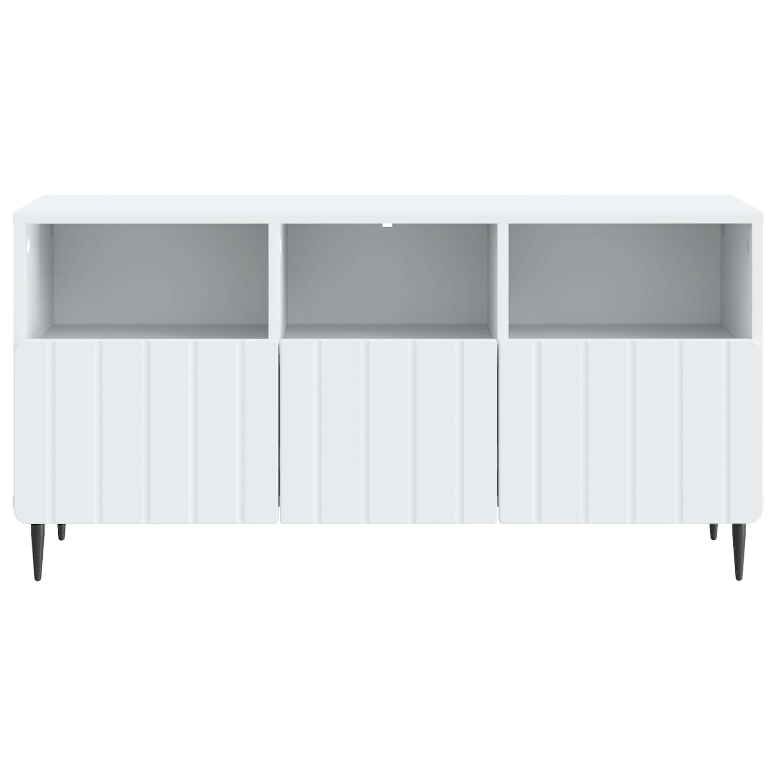 TV-kast met lade Wit 102 x 34,5 x 50 cm Bewerkt hout is nu te koop bij PeponiXL, paradijselijk wonen!