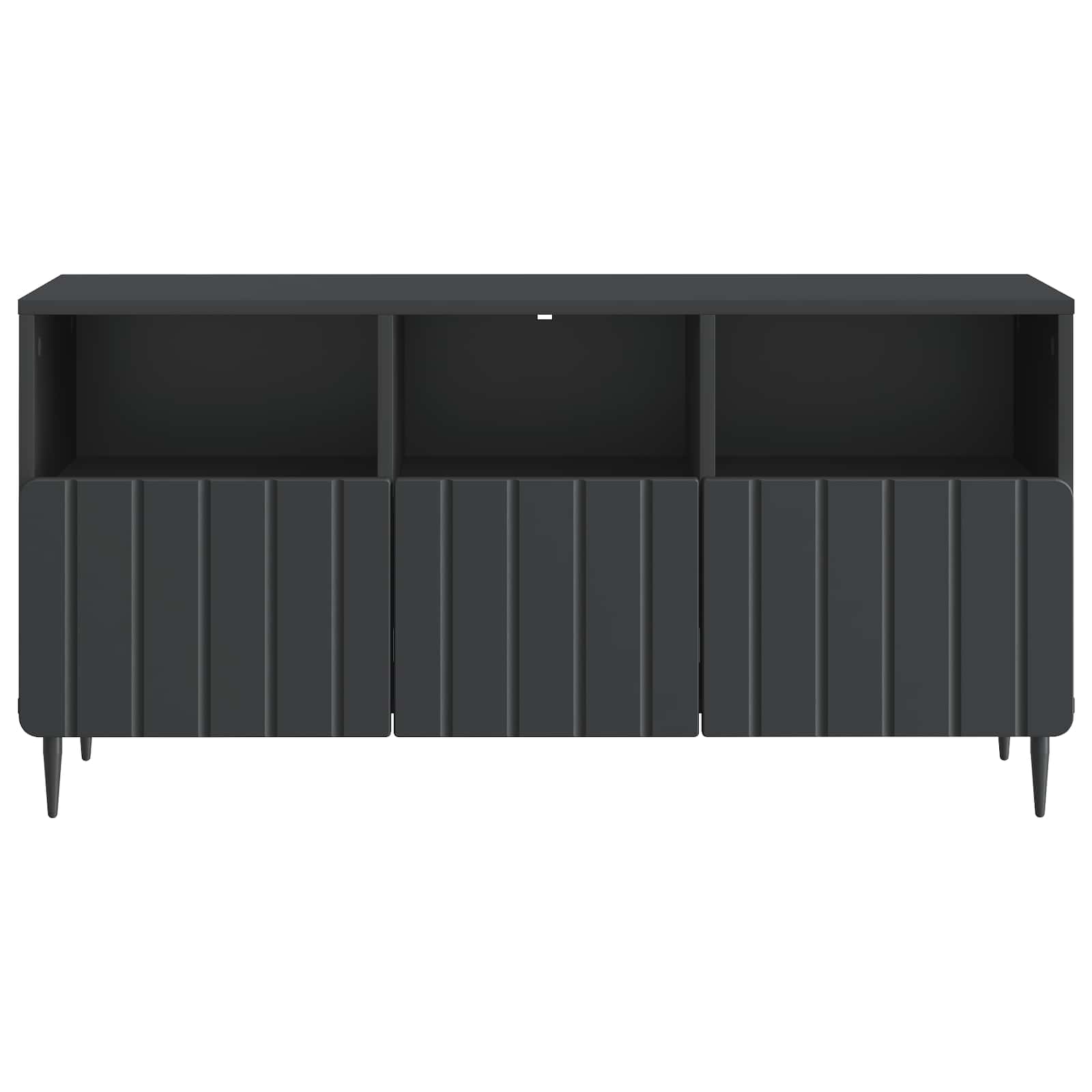 TV-kast met lade Zwart 102 x 34,5 x 50 cm Bewerkt hout is nu te koop bij PeponiXL, paradijselijk wonen!