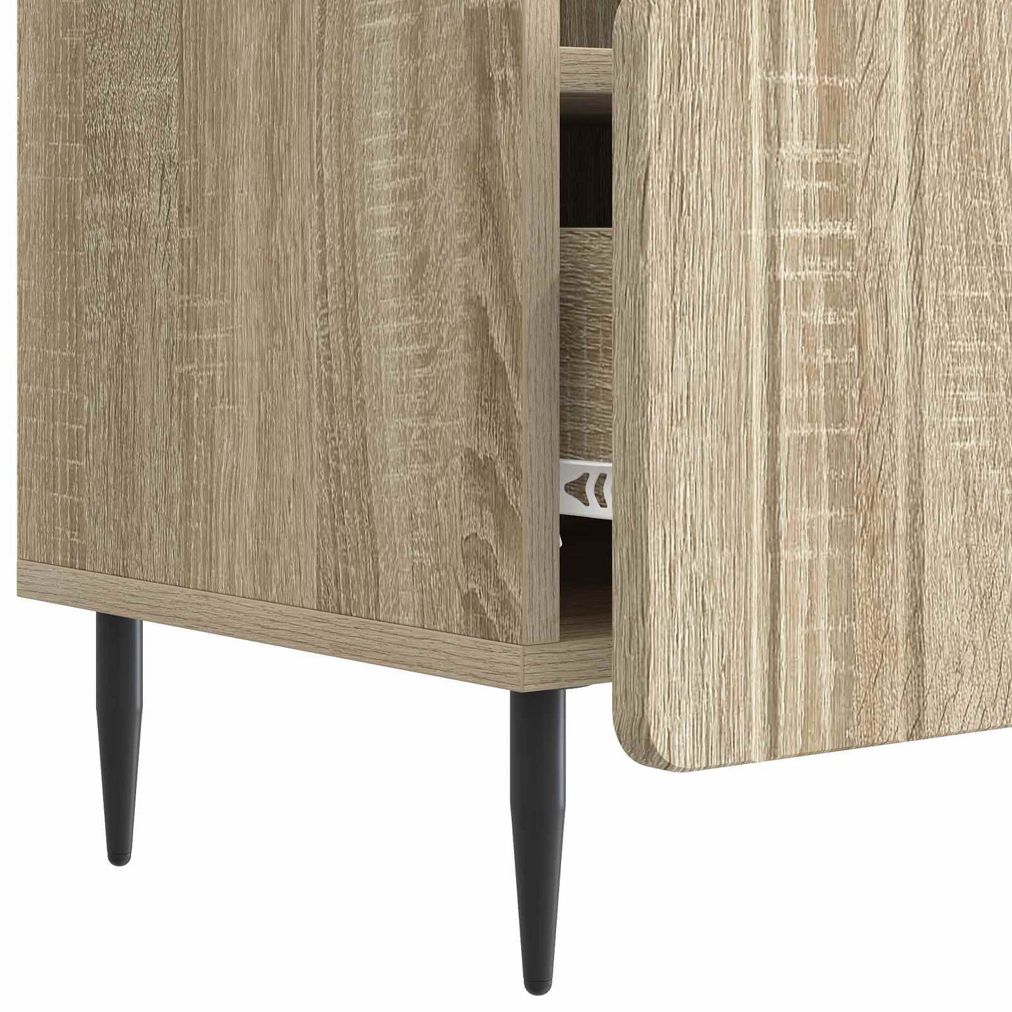 TV-kast met lade Sonoma Eiken 102 x 34,5 x 50 cm Bewerkt hout is nu te koop bij PeponiXL, paradijselijk wonen!