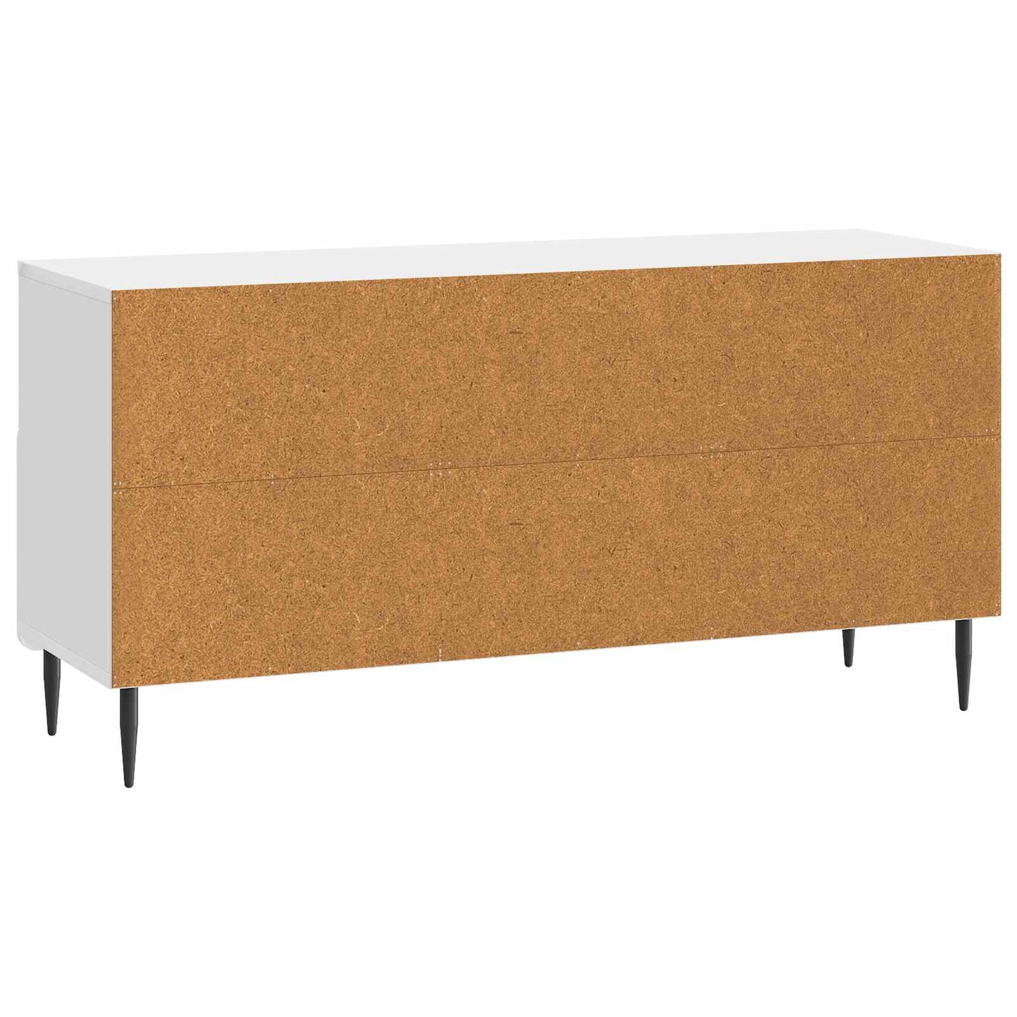 TV-kast met lade Hoogglans Wit 102 x 34,5 x 50 cm Bewerkt hout is nu te koop bij PeponiXL, paradijselijk wonen!