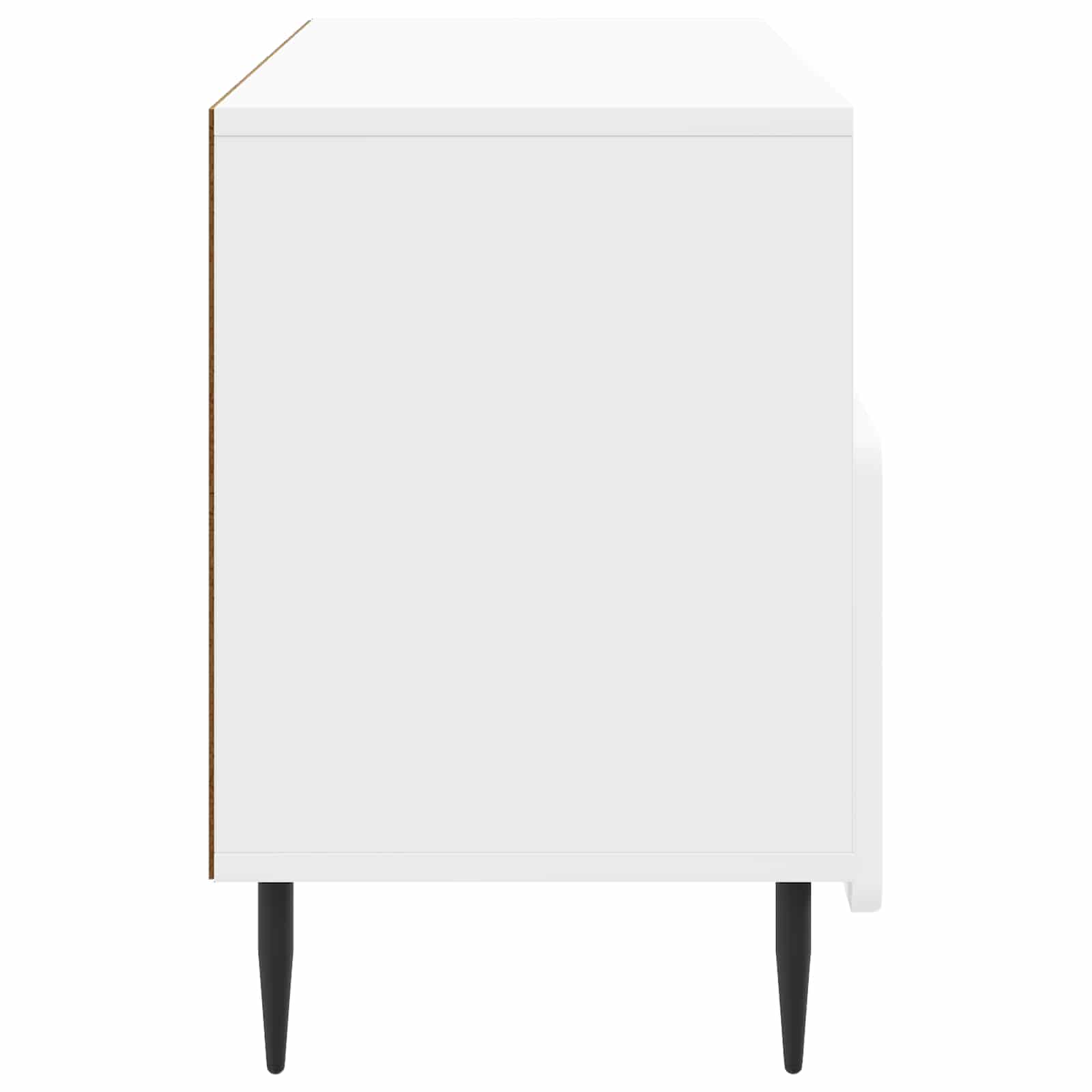 TV-kast met lade Hoogglans Wit 102 x 34,5 x 50 cm Bewerkt hout is nu te koop bij PeponiXL, paradijselijk wonen!