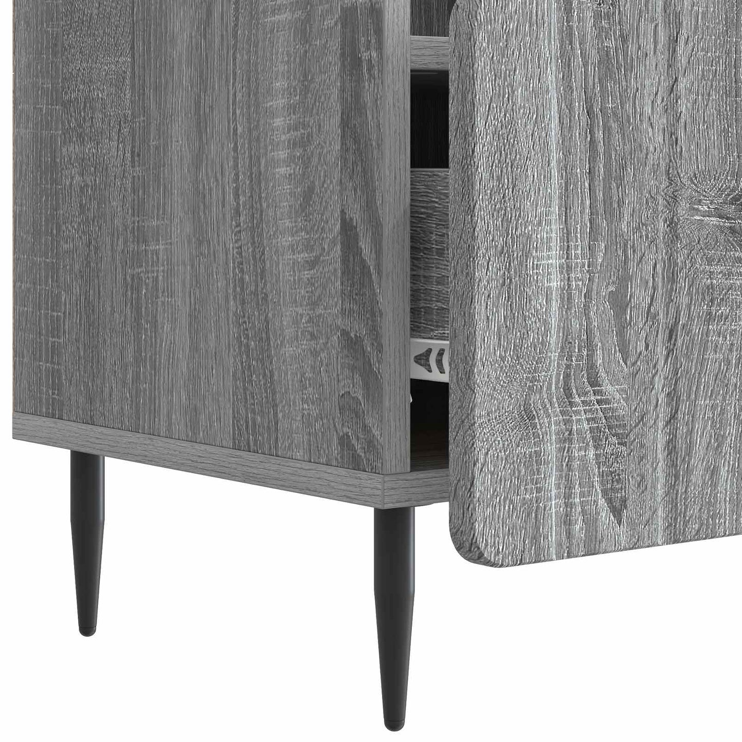 TV-kast met lade Grijs sonoma 102 x 34,5 x 50 cm Bewerkt hout is nu te koop bij PeponiXL, paradijselijk wonen!