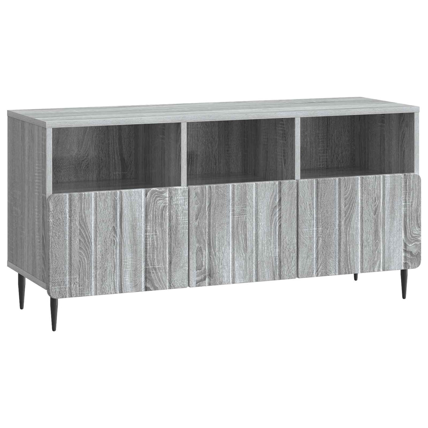 TV-kast met lade Grijs sonoma 102 x 34,5 x 50 cm Bewerkt hout is nu te koop bij PeponiXL, paradijselijk wonen!