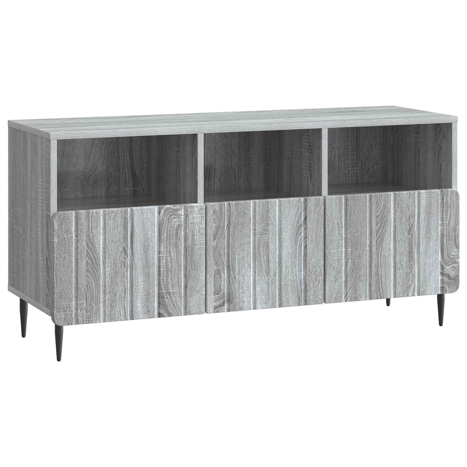 TV-kast met lade Grijs sonoma 102 x 34,5 x 50 cm Bewerkt hout is nu te koop bij PeponiXL, paradijselijk wonen!