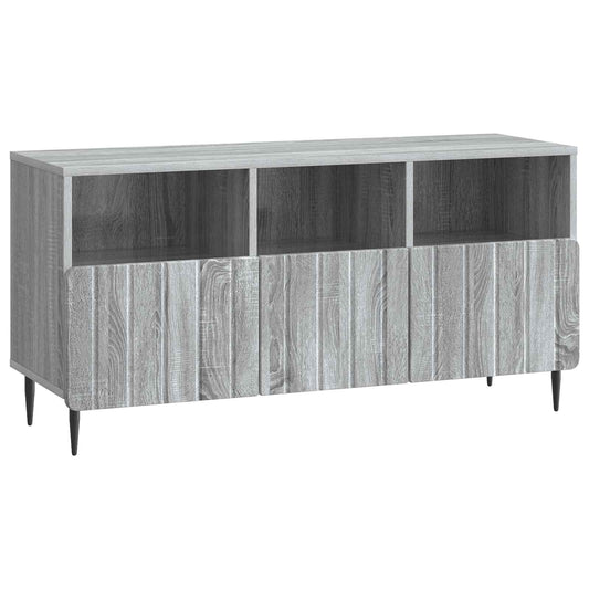 TV-kast met lade Grijs sonoma 102 x 34,5 x 50 cm Bewerkt hout is nu te koop bij PeponiXL, paradijselijk wonen!