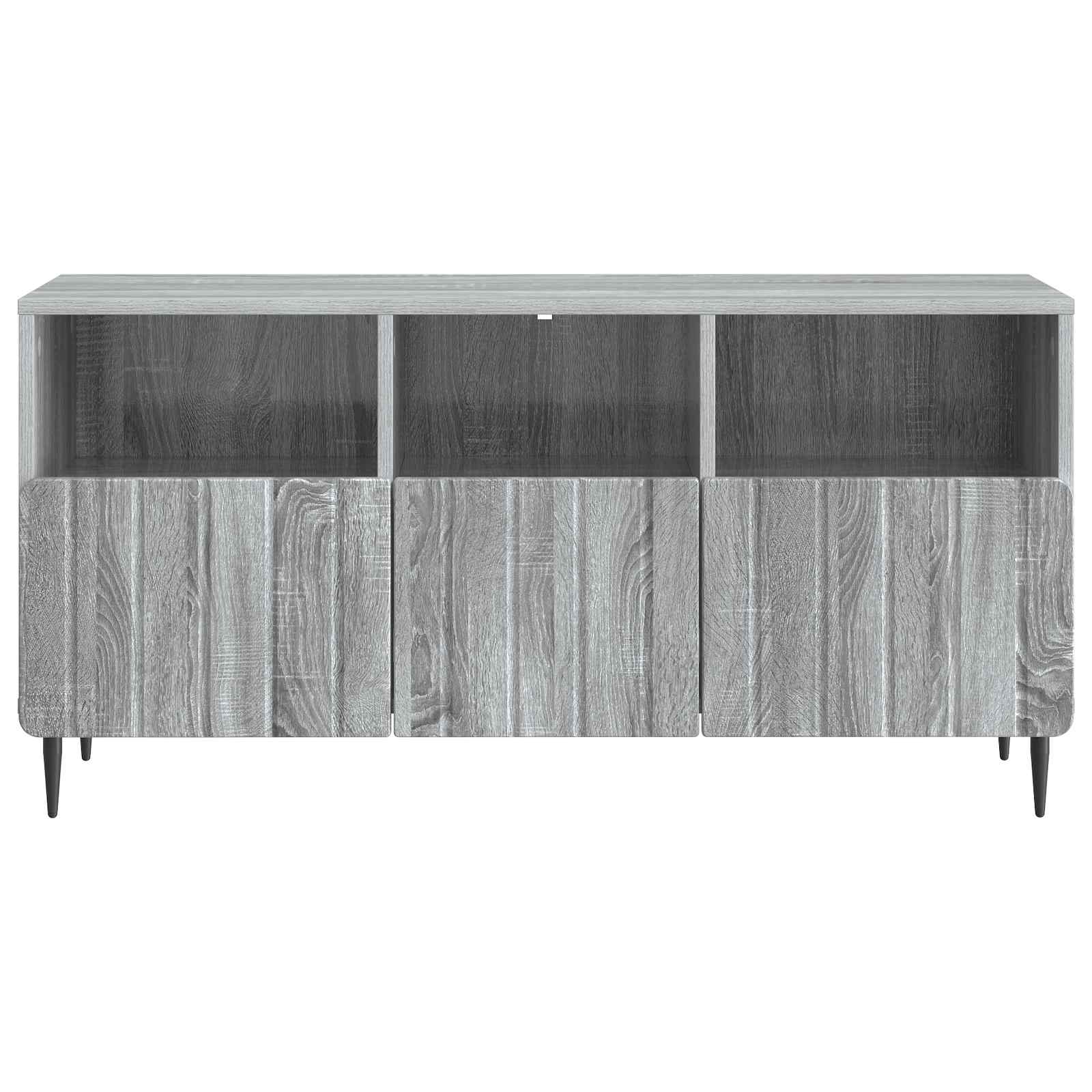 TV-kast met lade Grijs sonoma 102 x 34,5 x 50 cm Bewerkt hout is nu te koop bij PeponiXL, paradijselijk wonen!