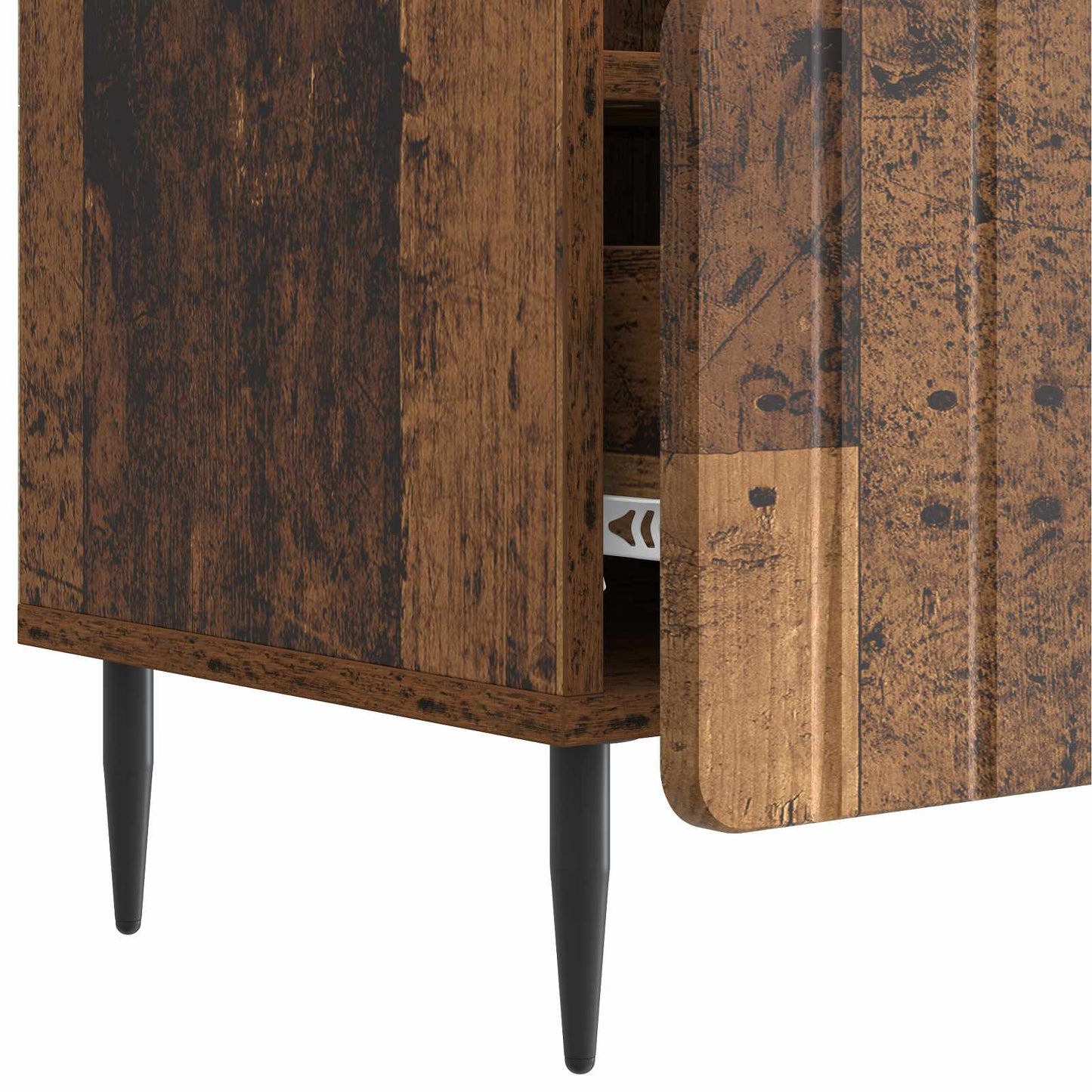 TV-kast met lade Oud hout 102 x 34,5 x 50 cm Bewerkt hout is nu te koop bij PeponiXL, paradijselijk wonen!