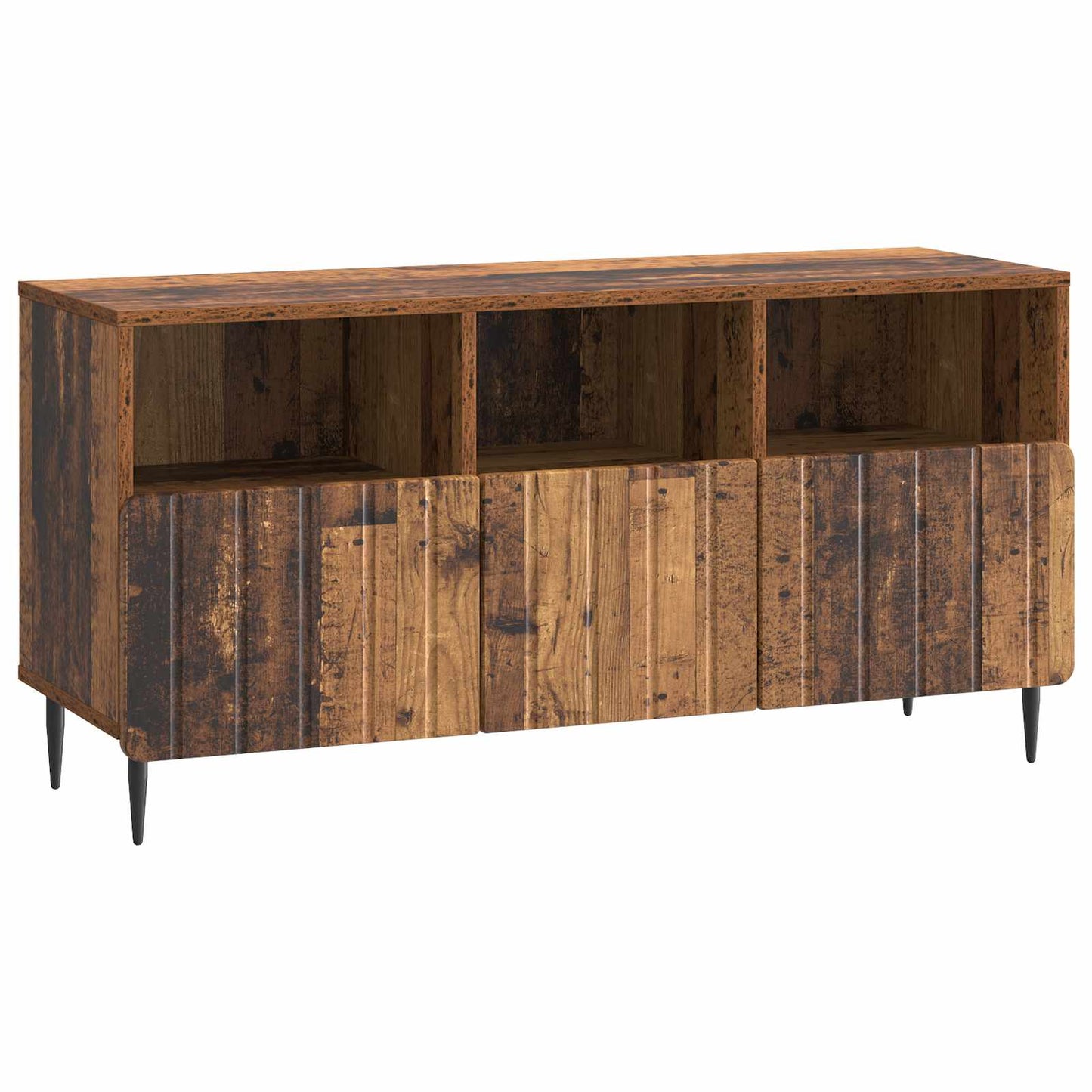 TV-kast met lade Oud hout 102 x 34,5 x 50 cm Bewerkt hout is nu te koop bij PeponiXL, paradijselijk wonen!