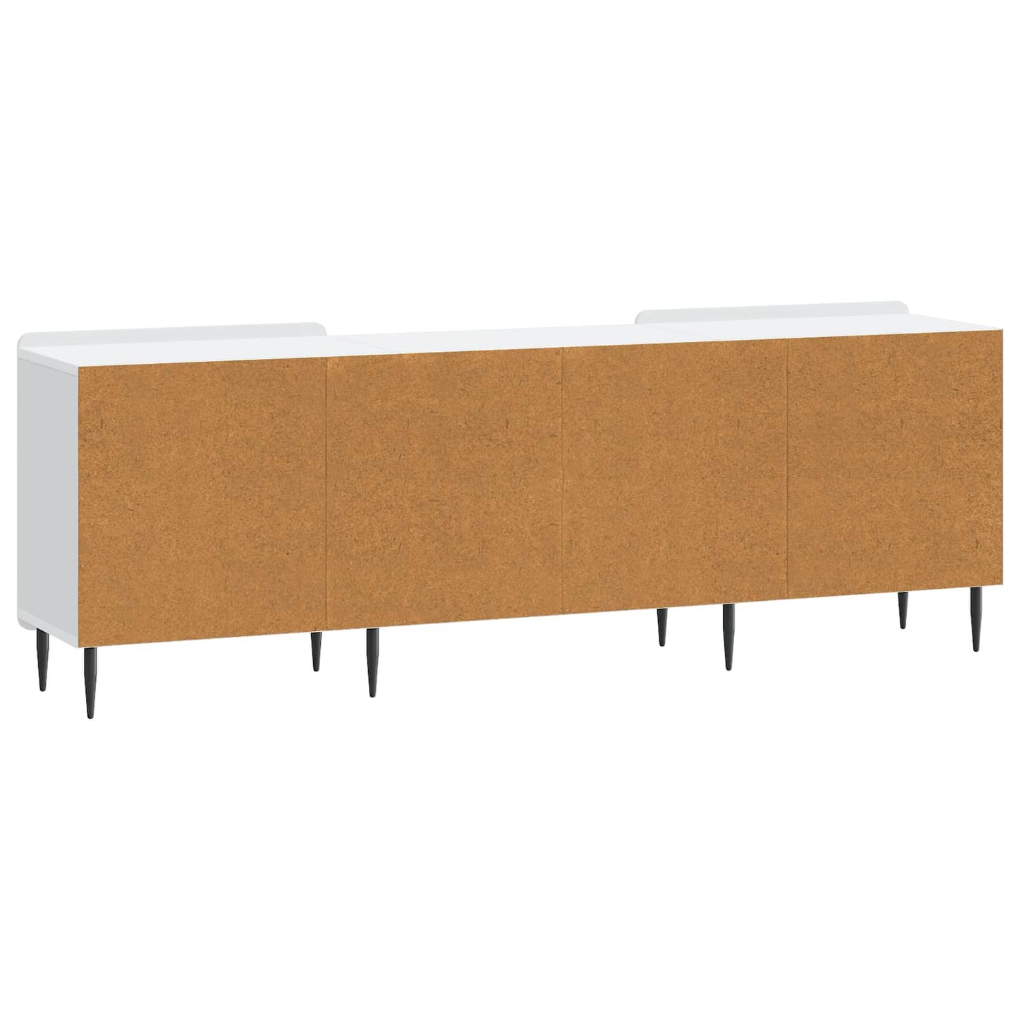 TV-kast Wit 150 x 31 x 52 cm Bewerkt hout is nu te koop bij PeponiXL, paradijselijk wonen!
